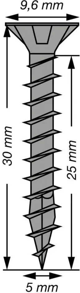 Spax Universalschrauben 5 x 30 mm T20 Vollgewinde - 50 Stk. 