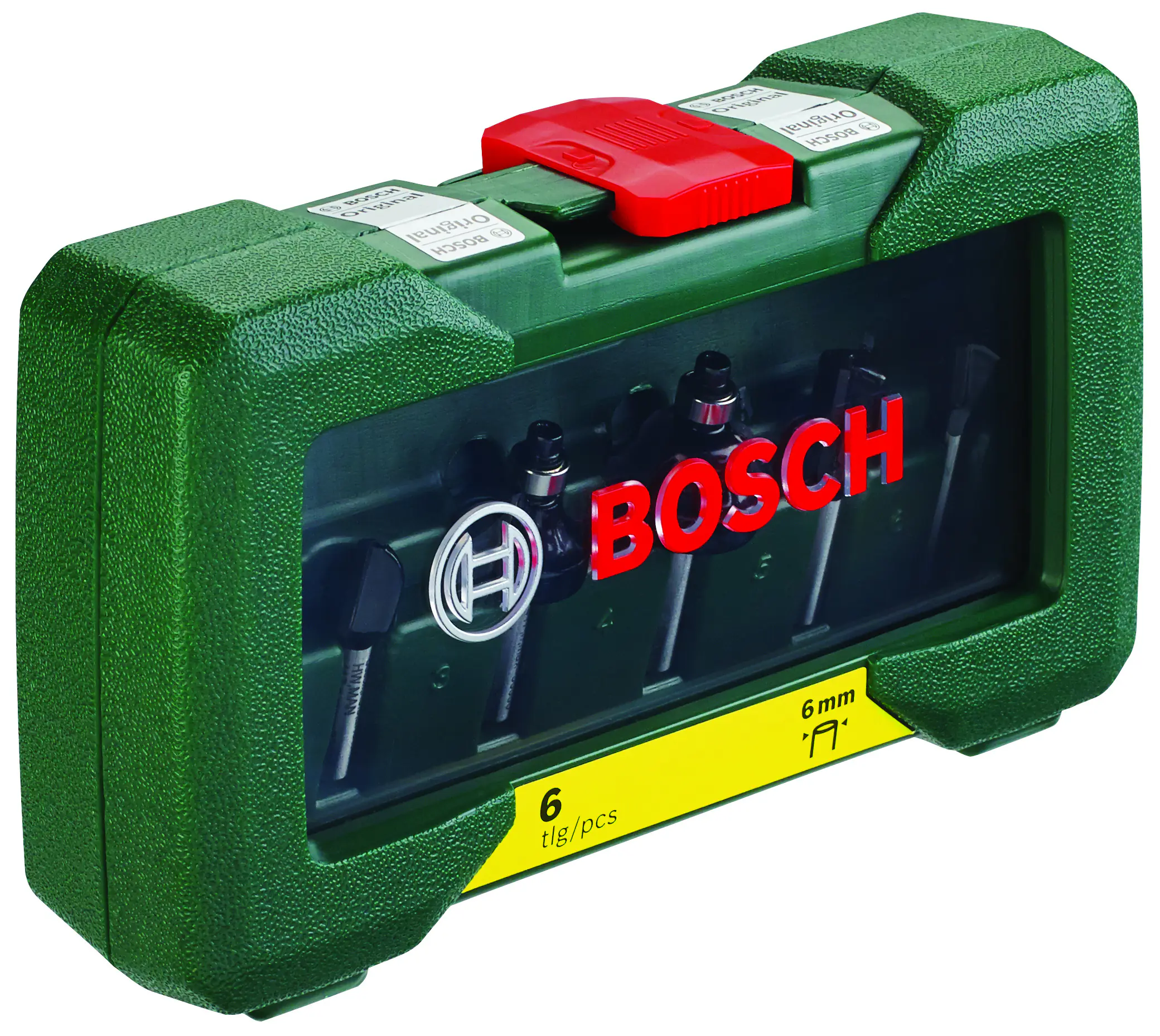 Bosch HM-Fräser-Set 6 mm Schaft 6-teilig