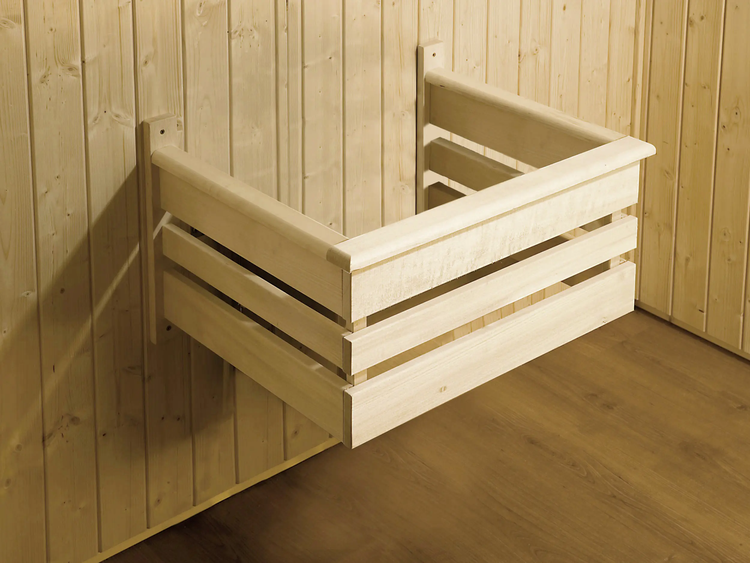Weka Sauna Varberg 3 mit Glastür & Fenster 3,69 m²