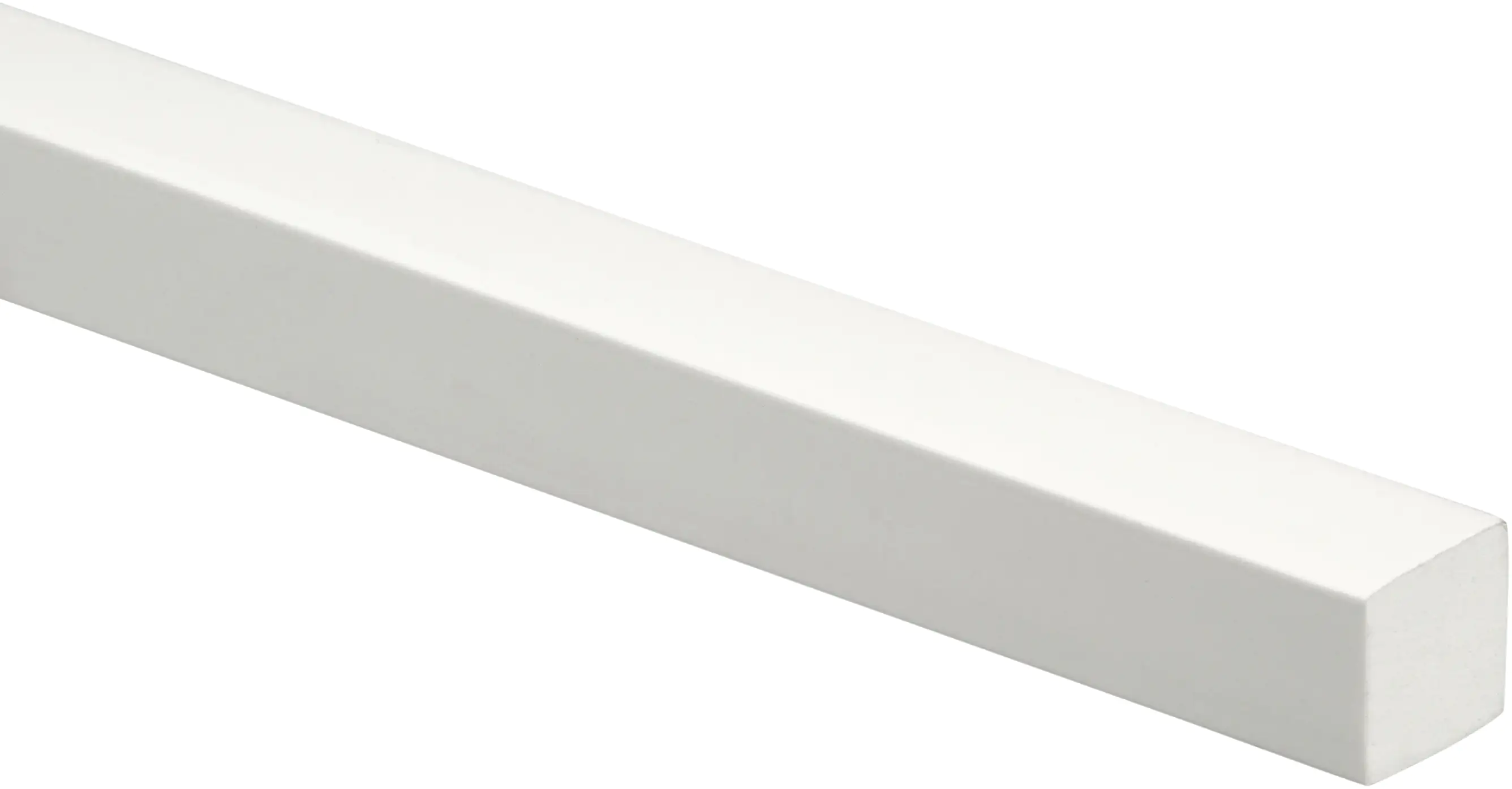Primo Glasleiste 900 x 16 x 16 mm weiß