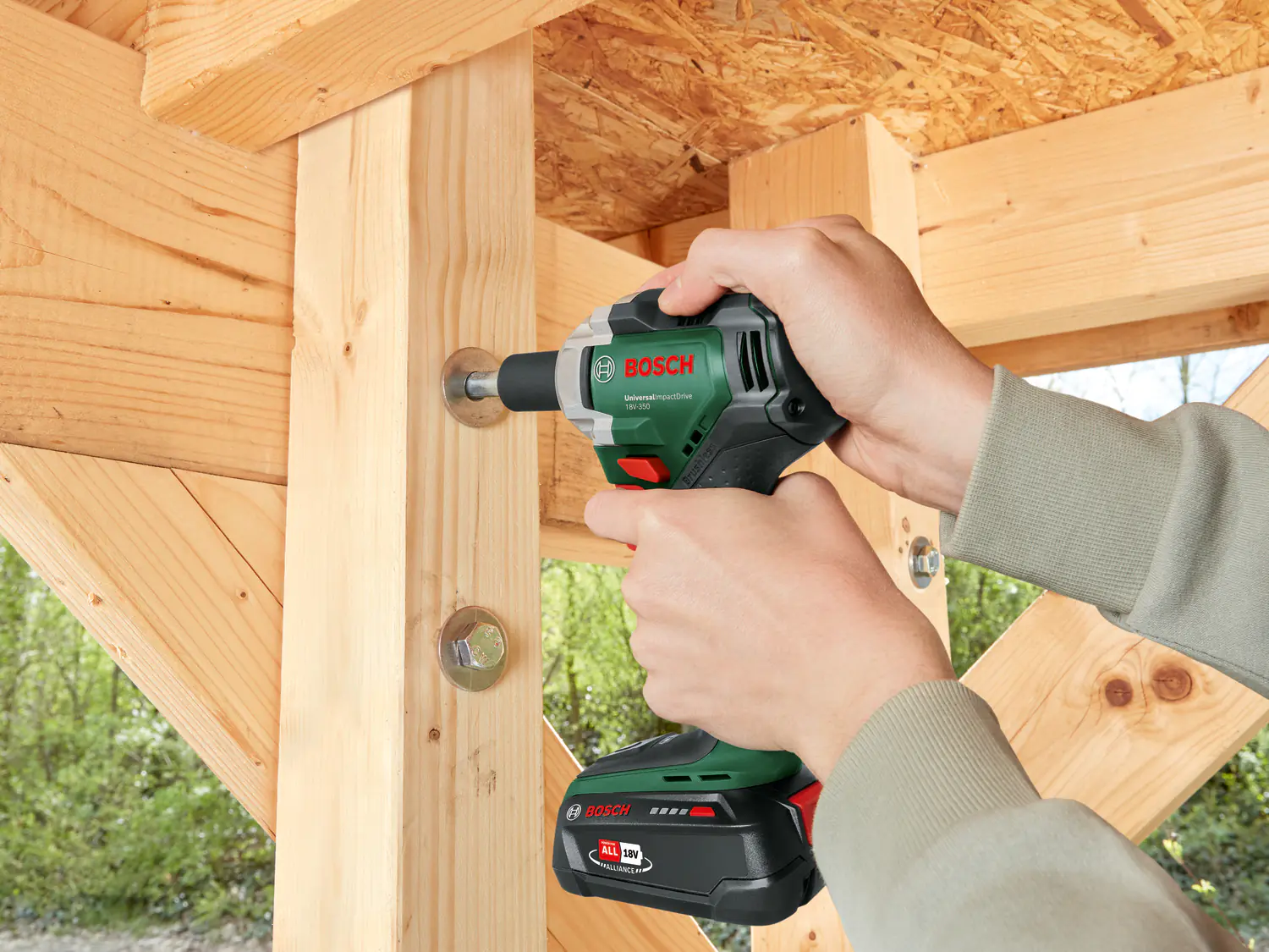 Bosch Akku-Drehschlagschrauber UniversalImpactDrive 18V-350 Solo