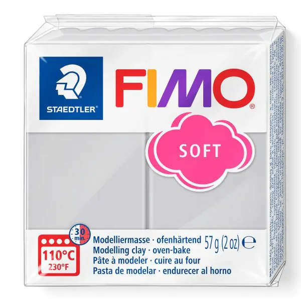 Fimo Soft delphingrau 57 Gramm