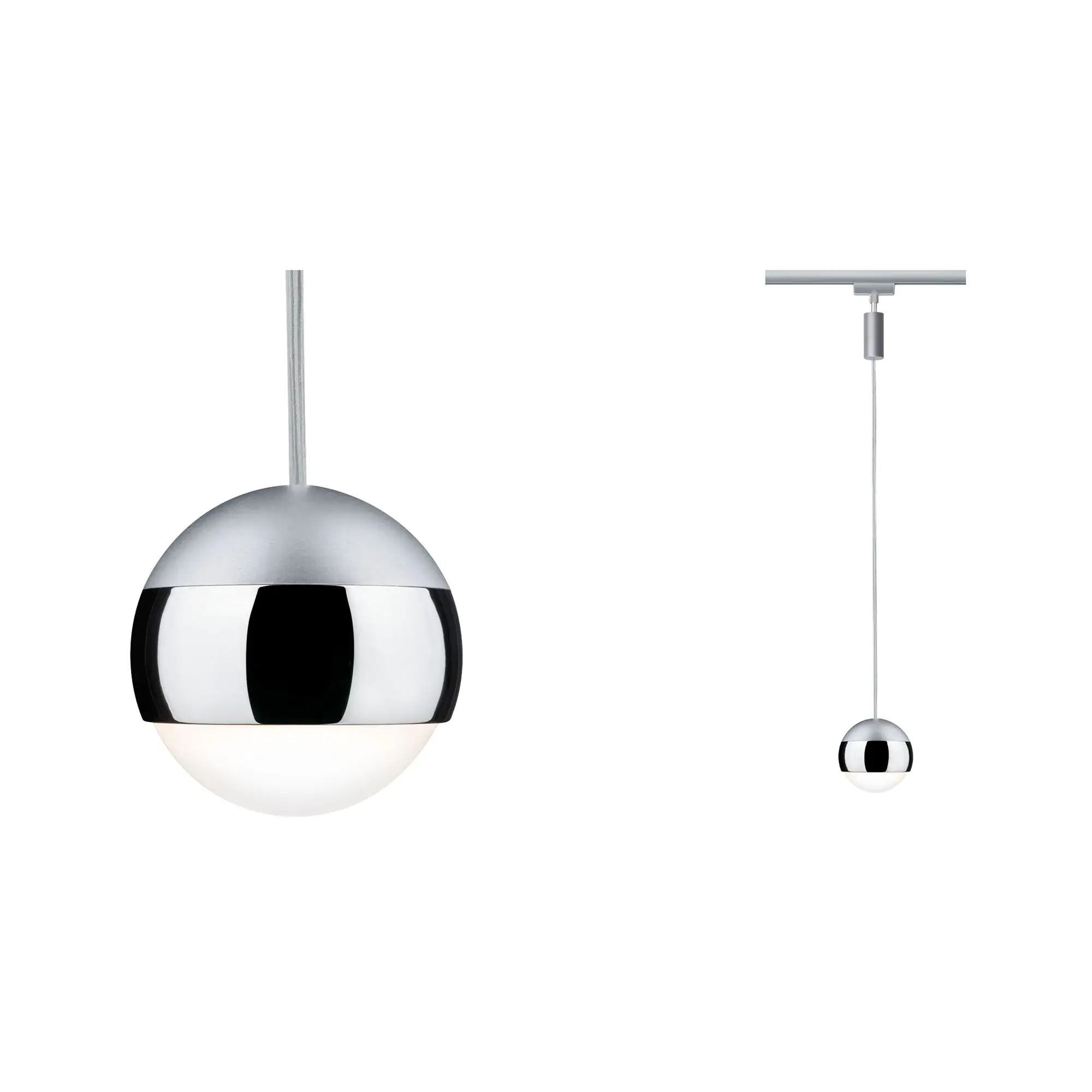 Paulmann URail LED Pendel Capsule II chrom matt chrom 8,7 cm 6 W
