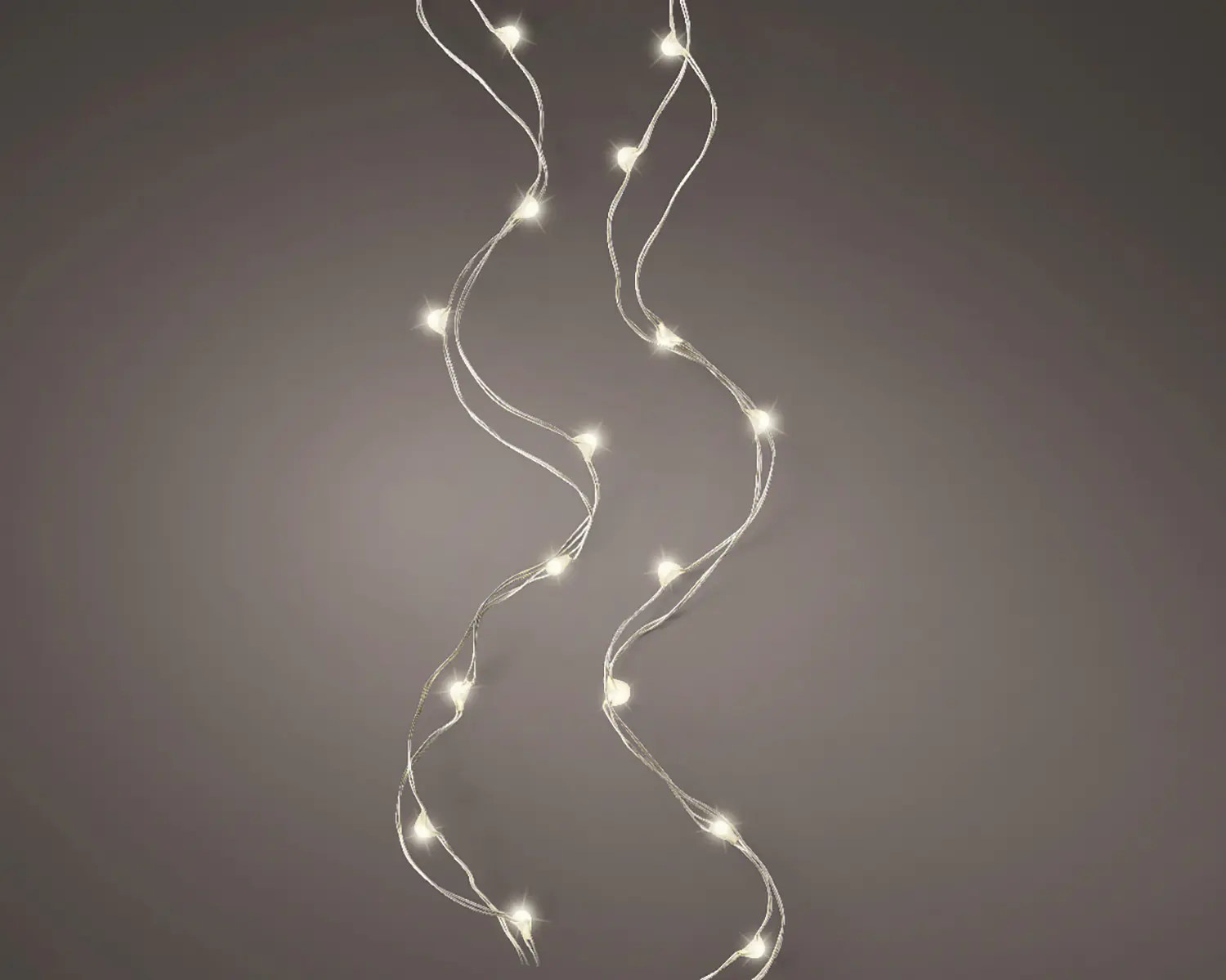 Kaemingk Micro LED Strangbeleuchtung Lichterkette mit 20 Lichter warmweiß