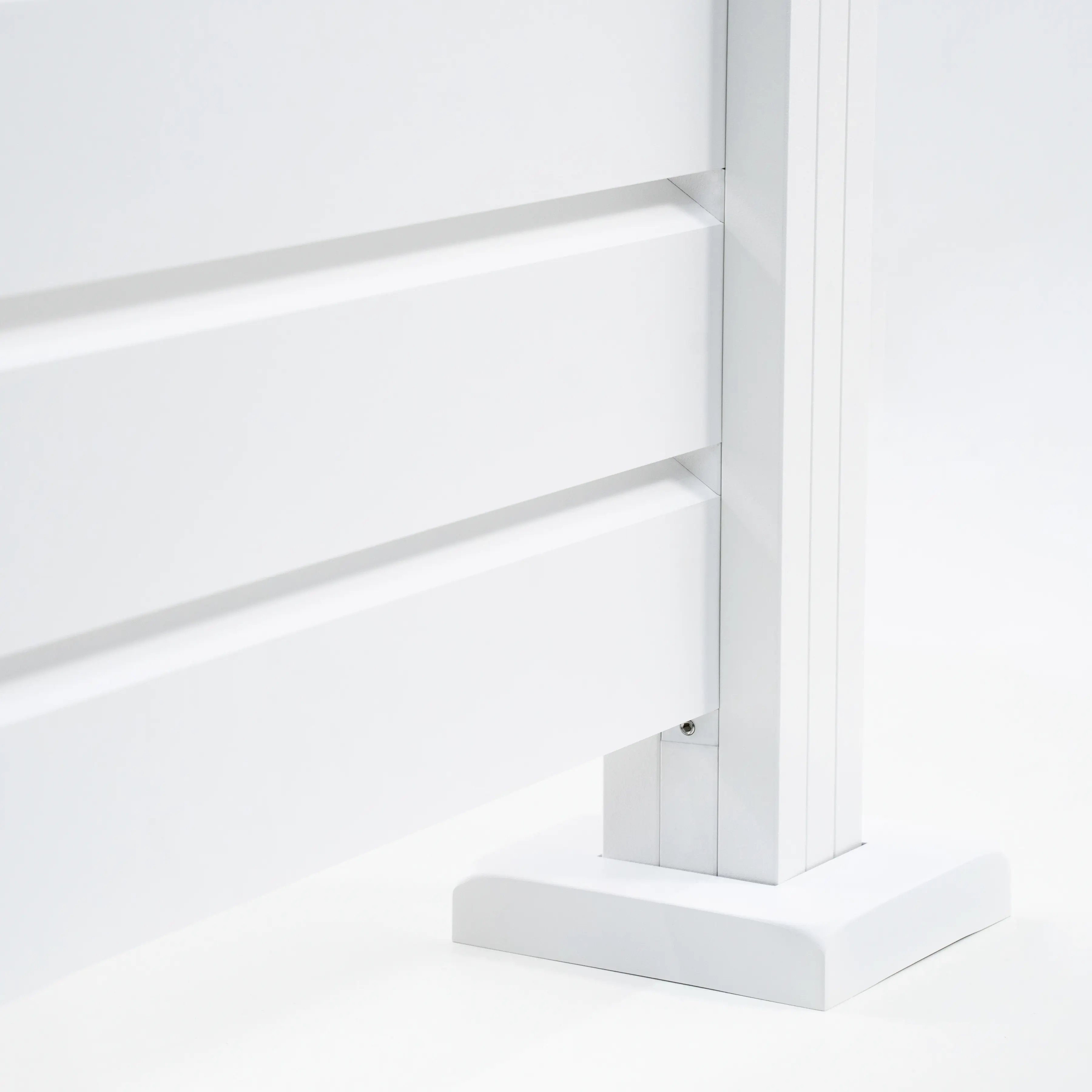 Ambiente Alu-Zaun Erweiterungsset Rhombus MINI 187 x 124,2 cm weiß 