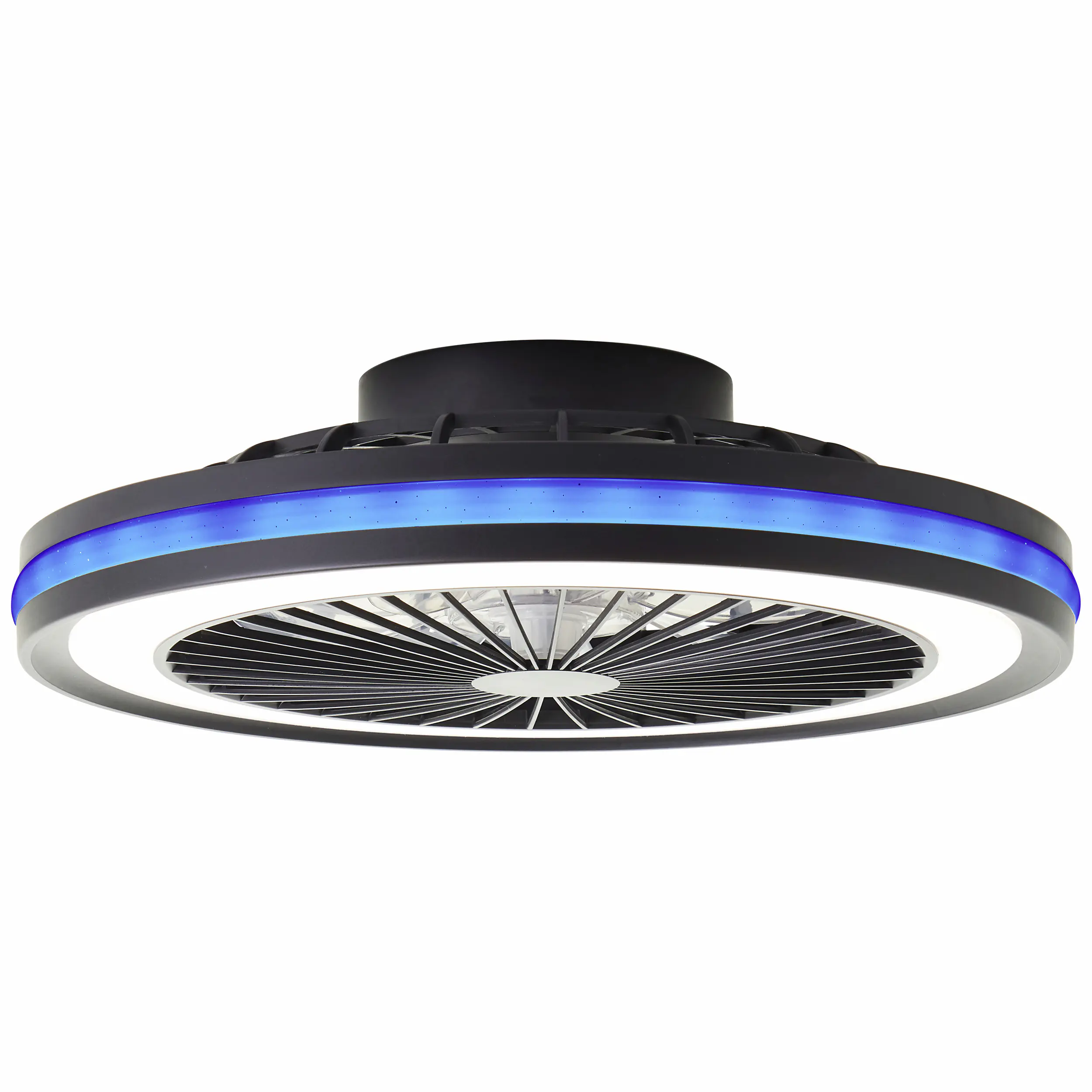 Brilliant LED Deckenventilator Palmero Ø 46,5 cm 40 W schwarz