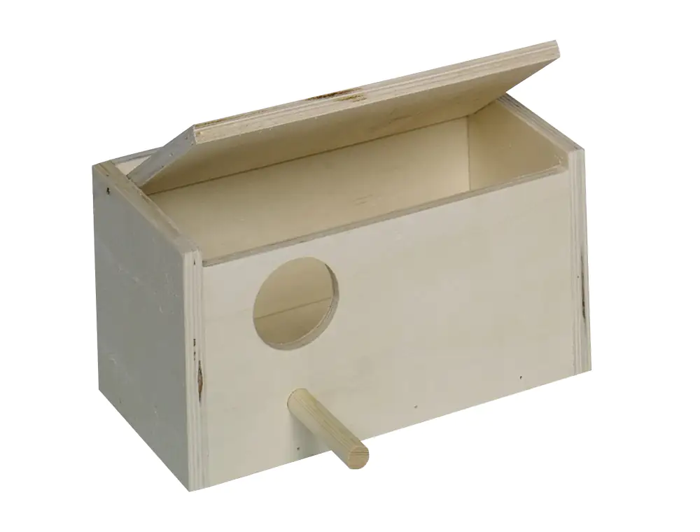 Nobby Nistkasten für Wellensittiche 21 x 13 cm