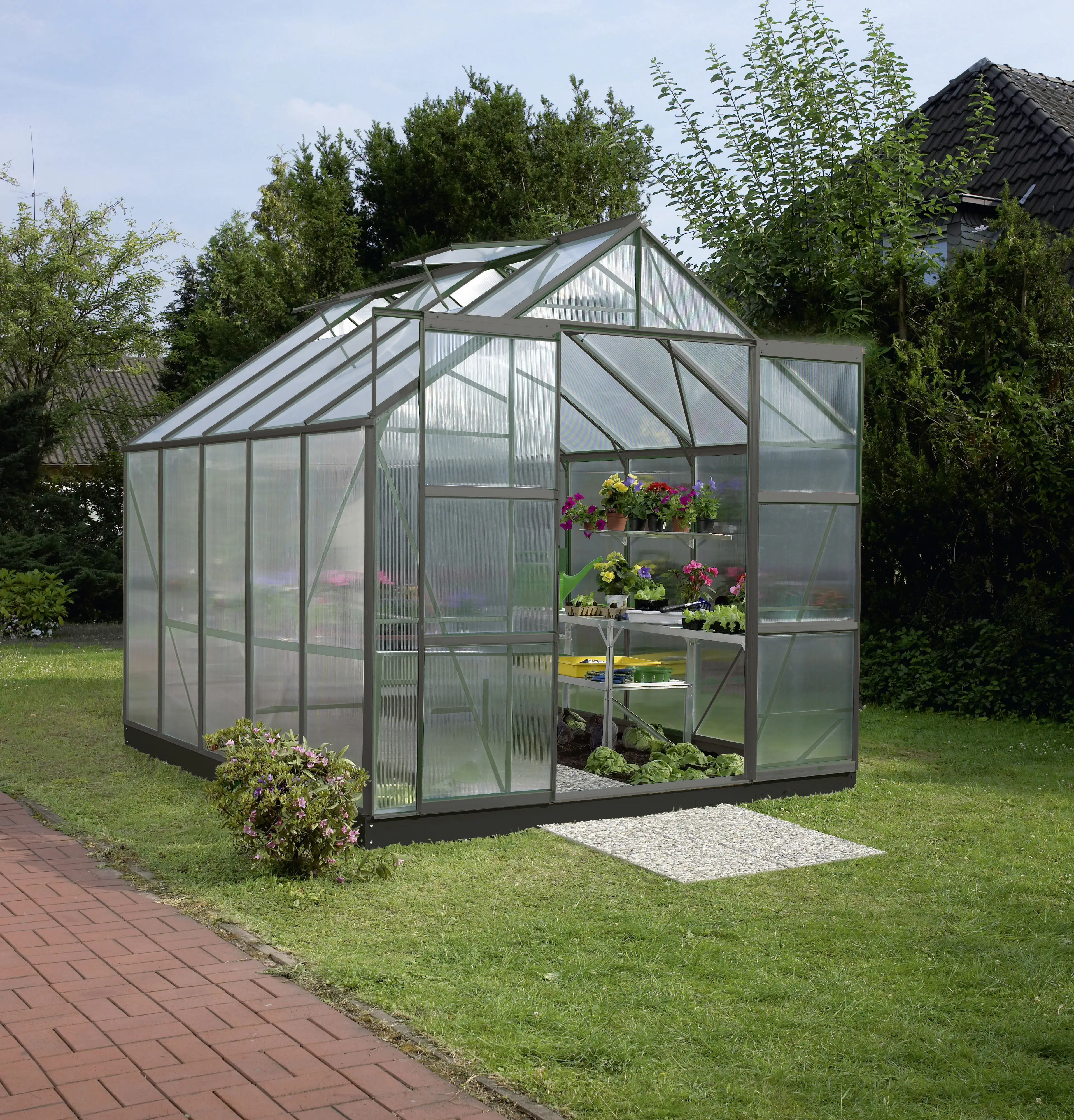 Vitavia Gewächshaus Mars 8300 254 x 317 cm 6 mm HPK