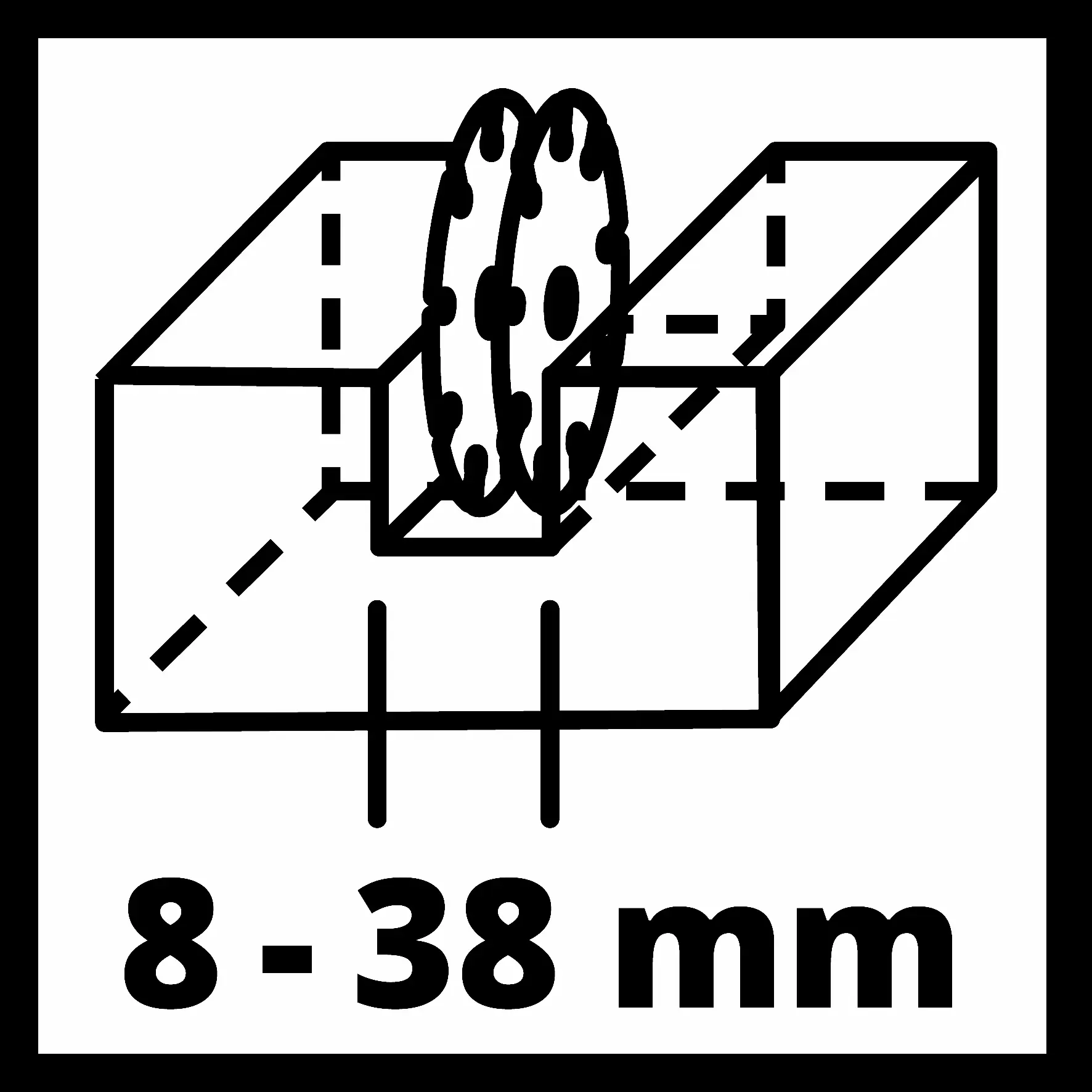 Einhell Expert Mauernutfräse TE-MA 1700