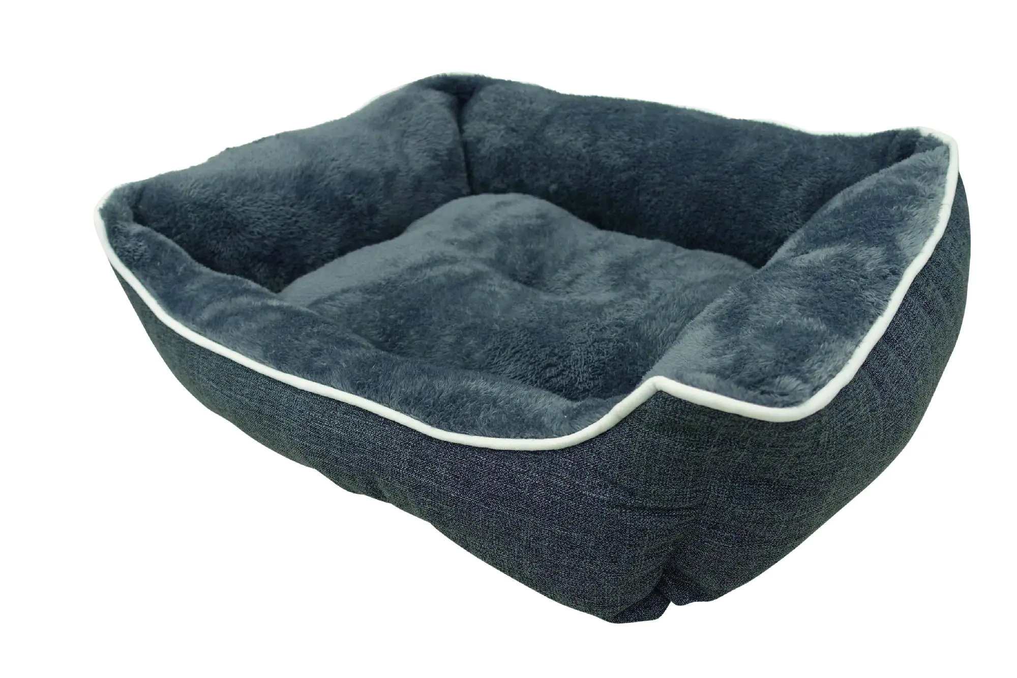 Nobby Hundebett & Katzenbett Classic Arno eckig 52 x 41 x 16 cm grau