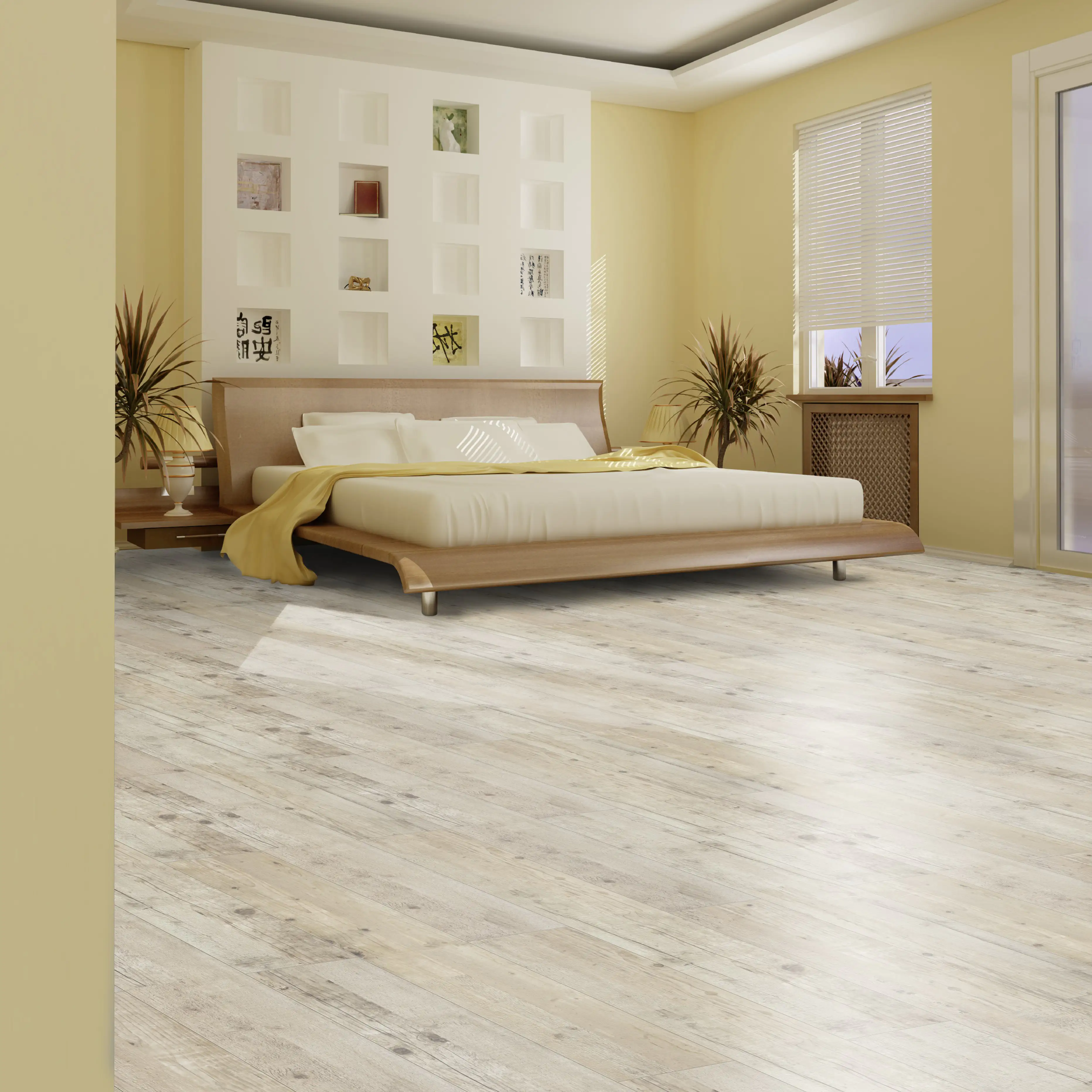 Classen Laminat 7 mm 4V 128,6 x 19,4 cm 7 mm Kiefer beige