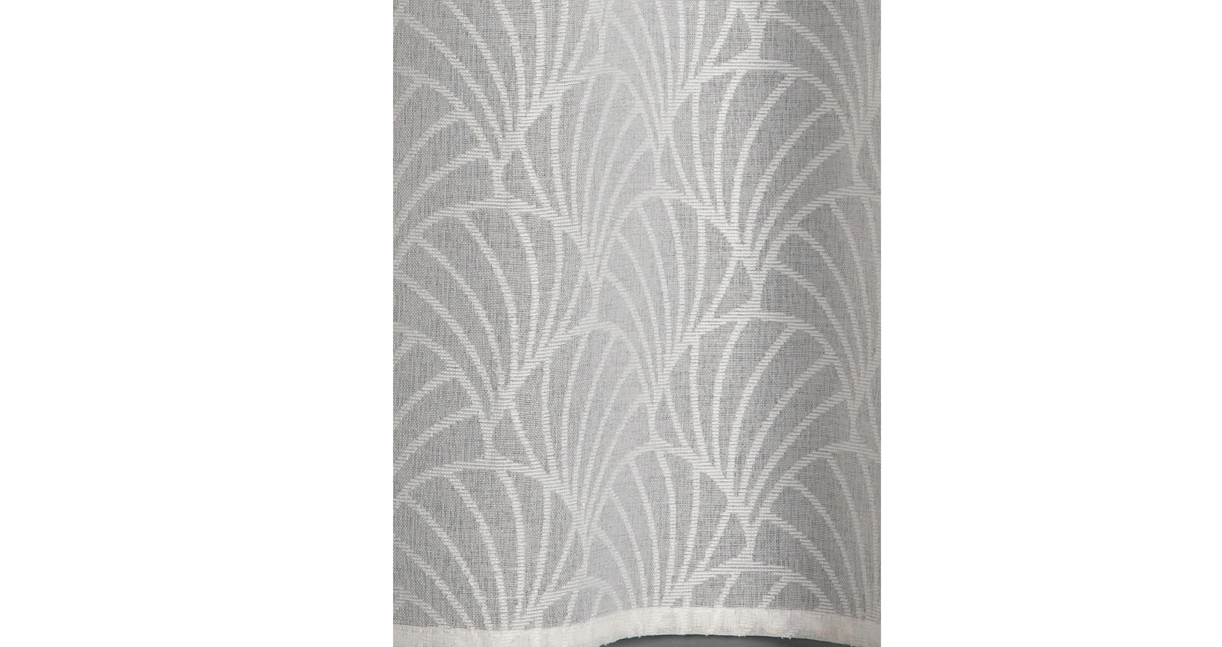 Sehlbach Panneau Muscheln 135 x 45 cm weiß