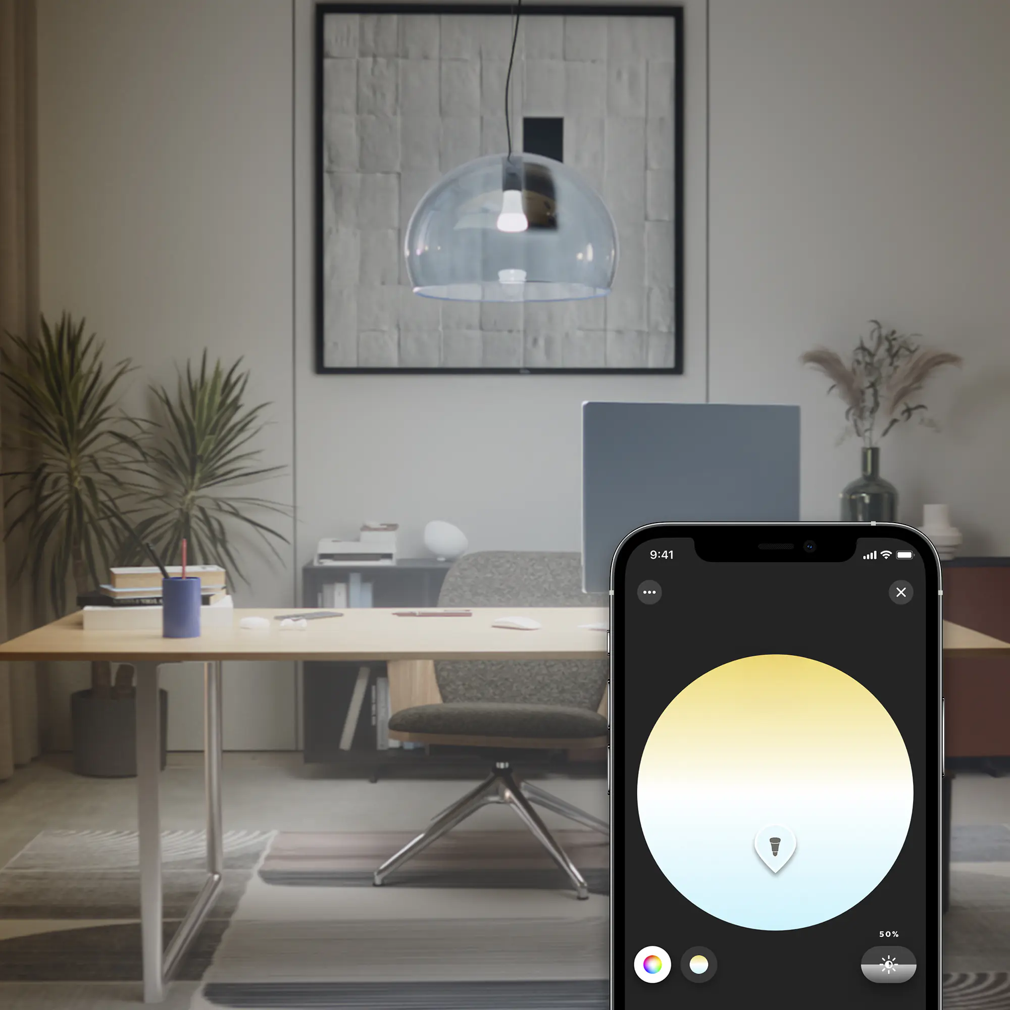 Philiph Hue Smart LED Leuchtmittel 11,8 W E27 warmweiß-kühlweiß dimmbar 