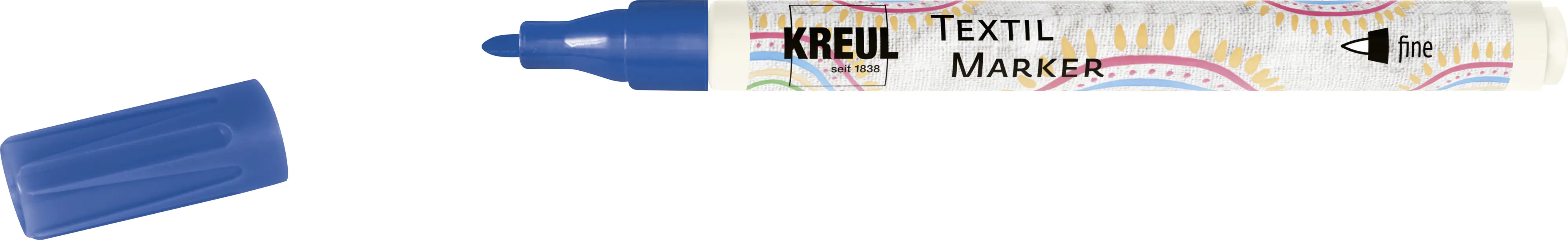 Kreul Javana texi mäx Sunny Stoffmalfarbe fine für helle Stoffe fine blau