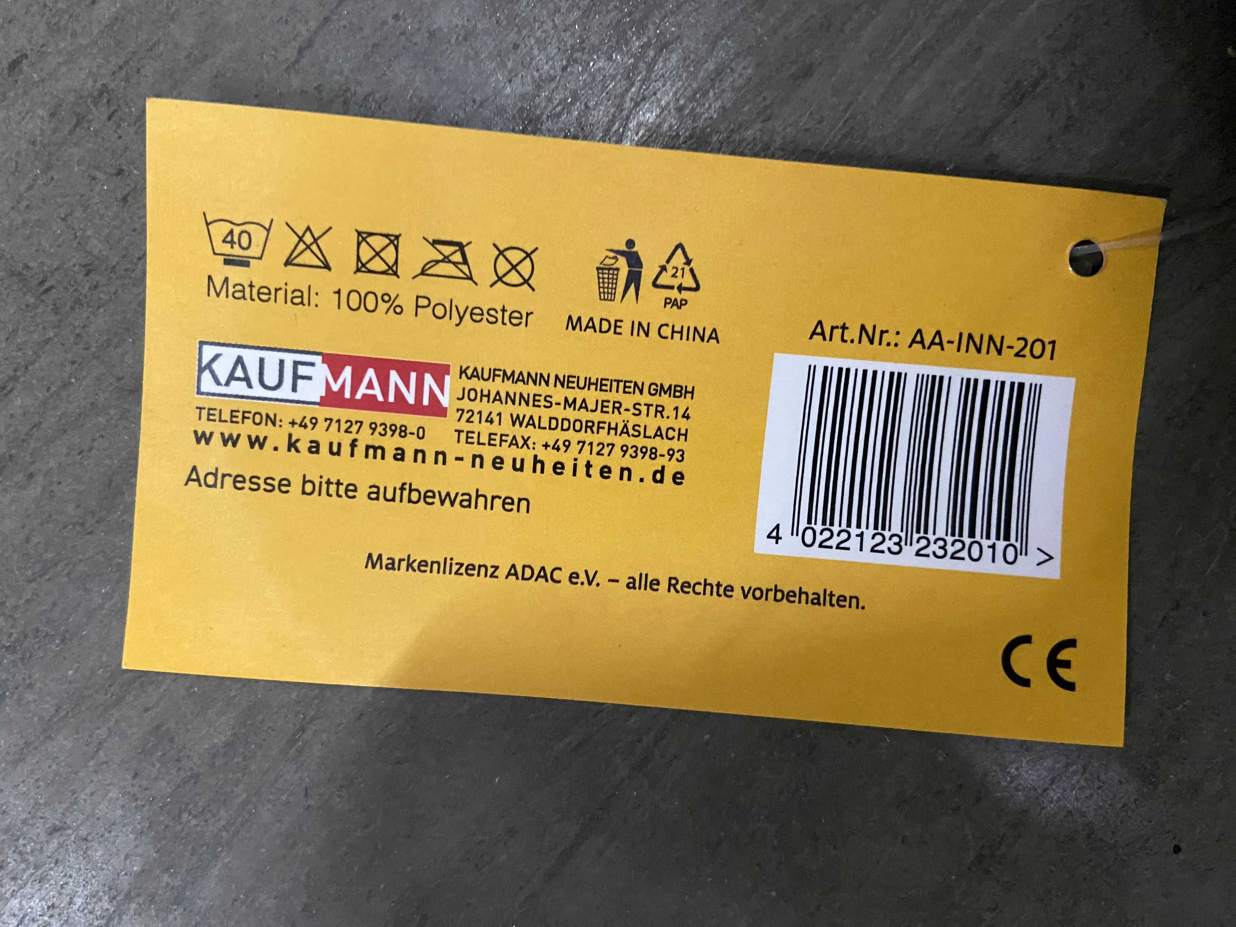 ADAC Warnweste 2er Set