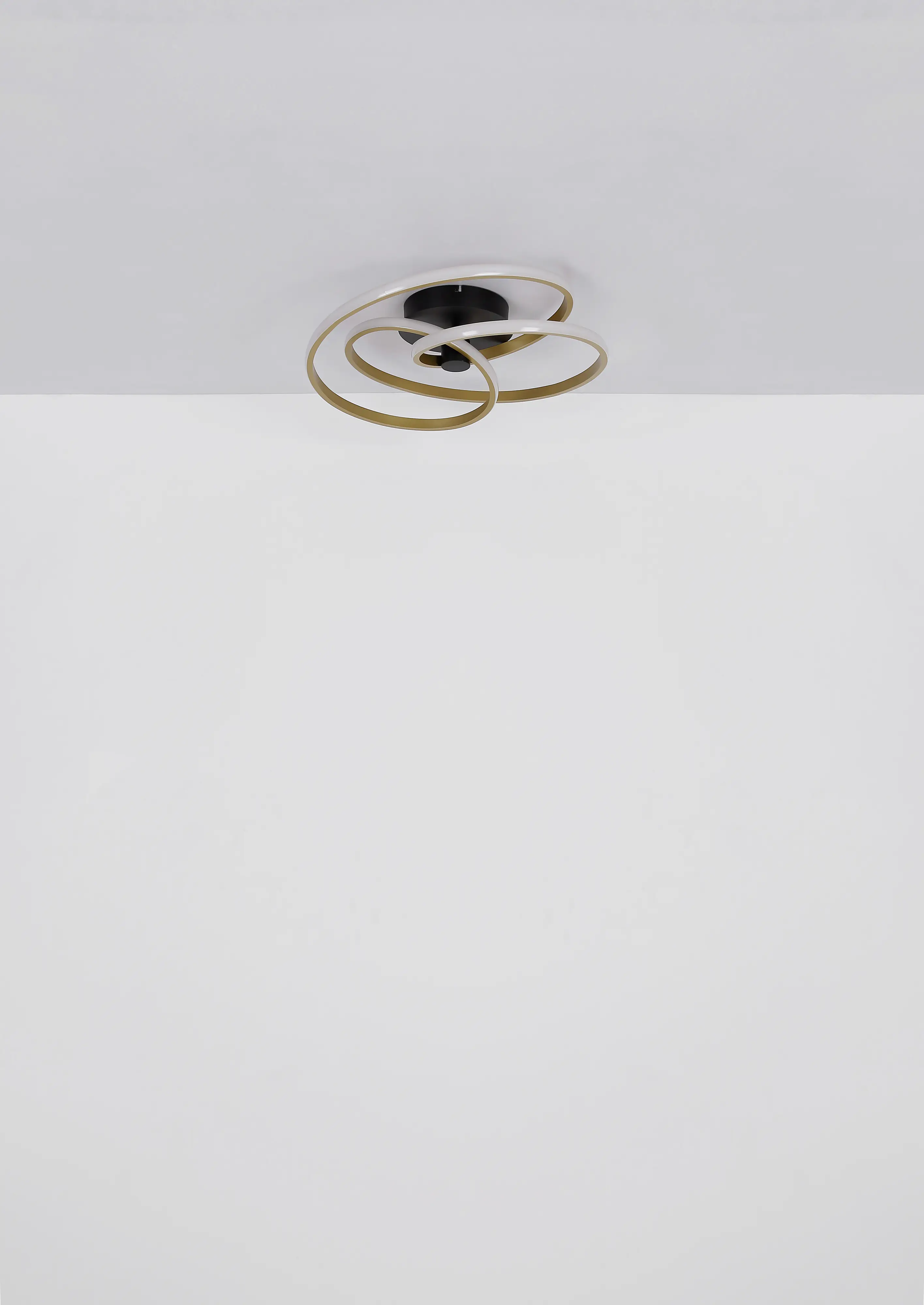 Globo LED Deckenleuchte Glyxar goldfarben