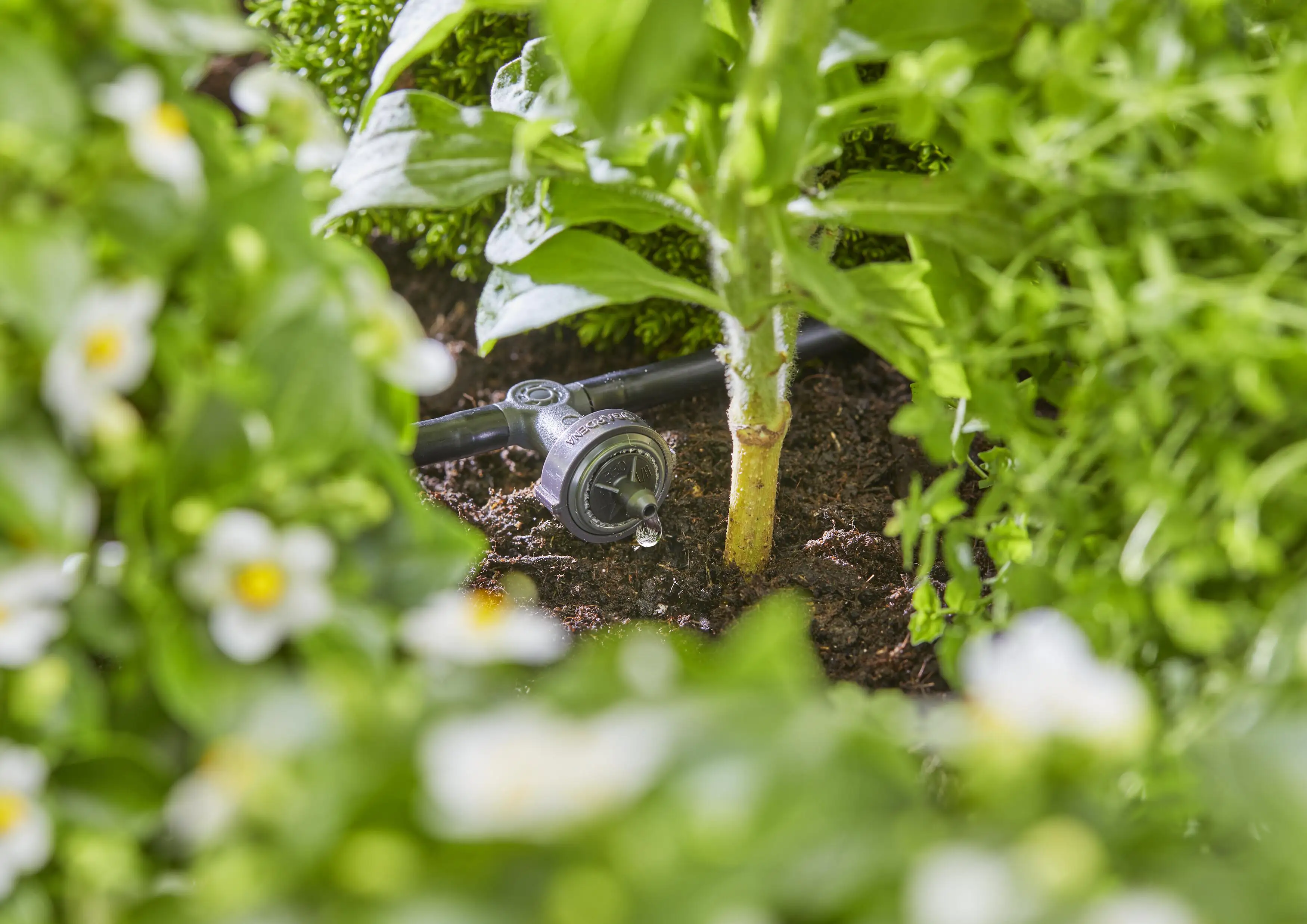 Gardena Tropfbewässerung Set Hochbeet bis zu 35 Pflanzen