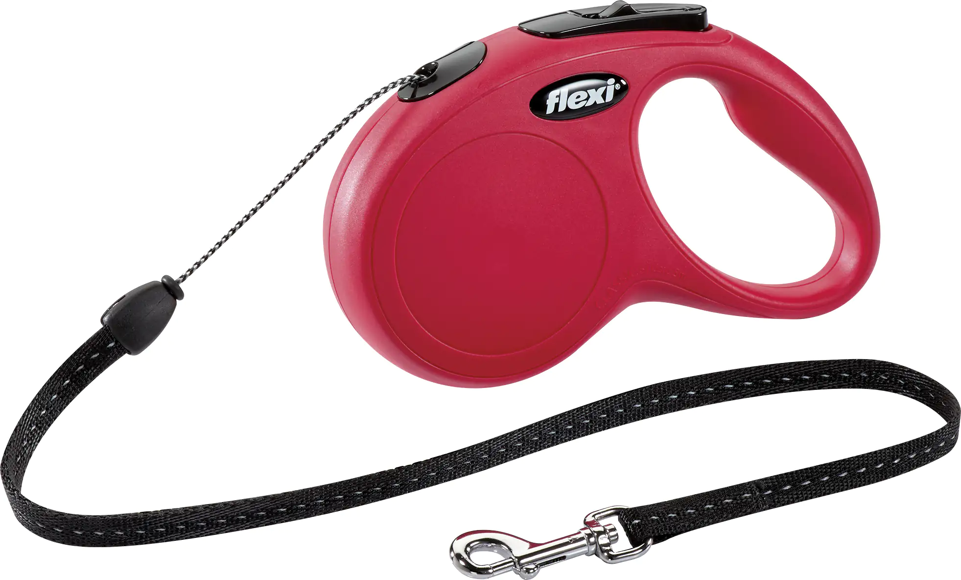 Flexi Hundeleine New Classic S rot, Seil
