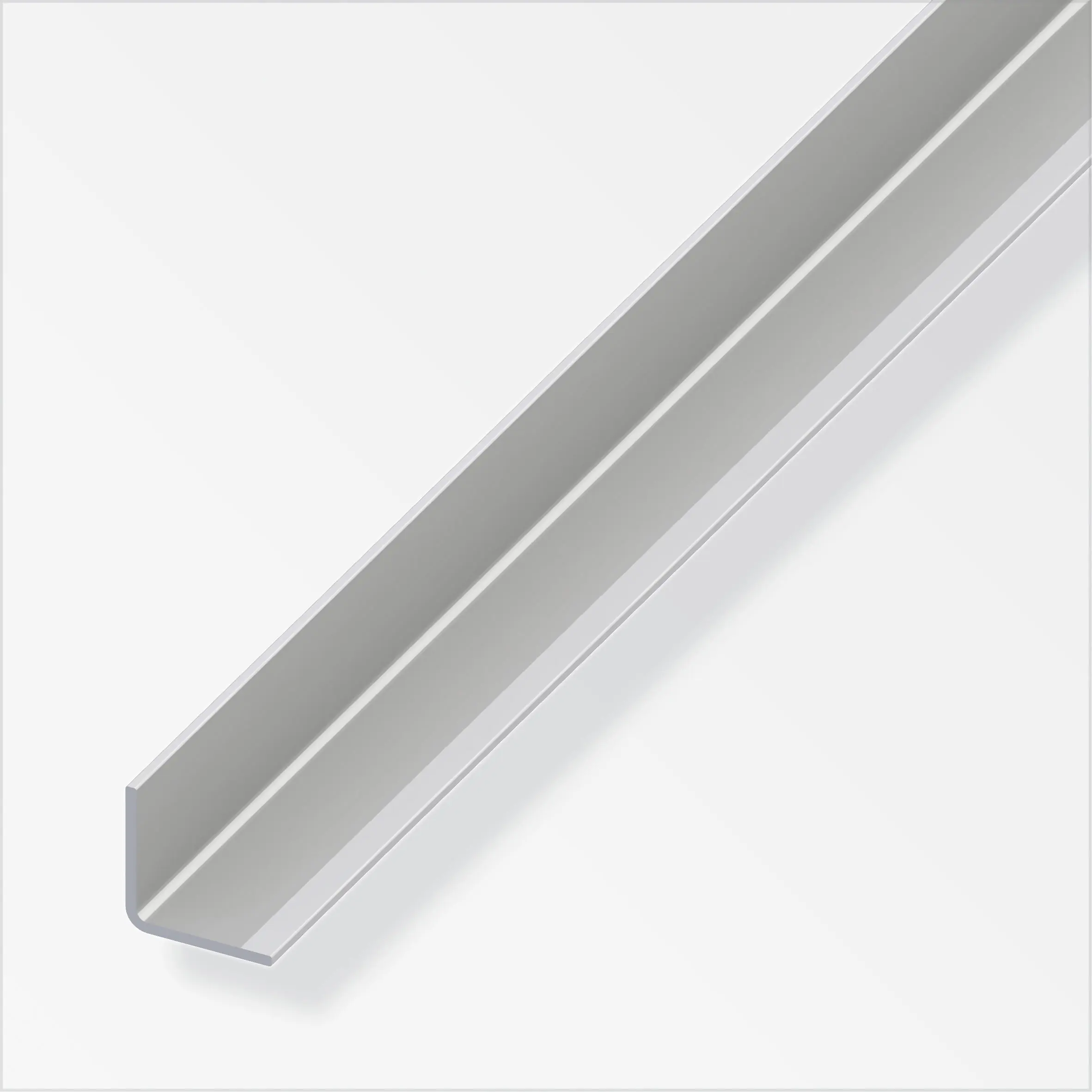 alfer Winkel 1 m, 10 x 10 mm EdelStahl roh natur