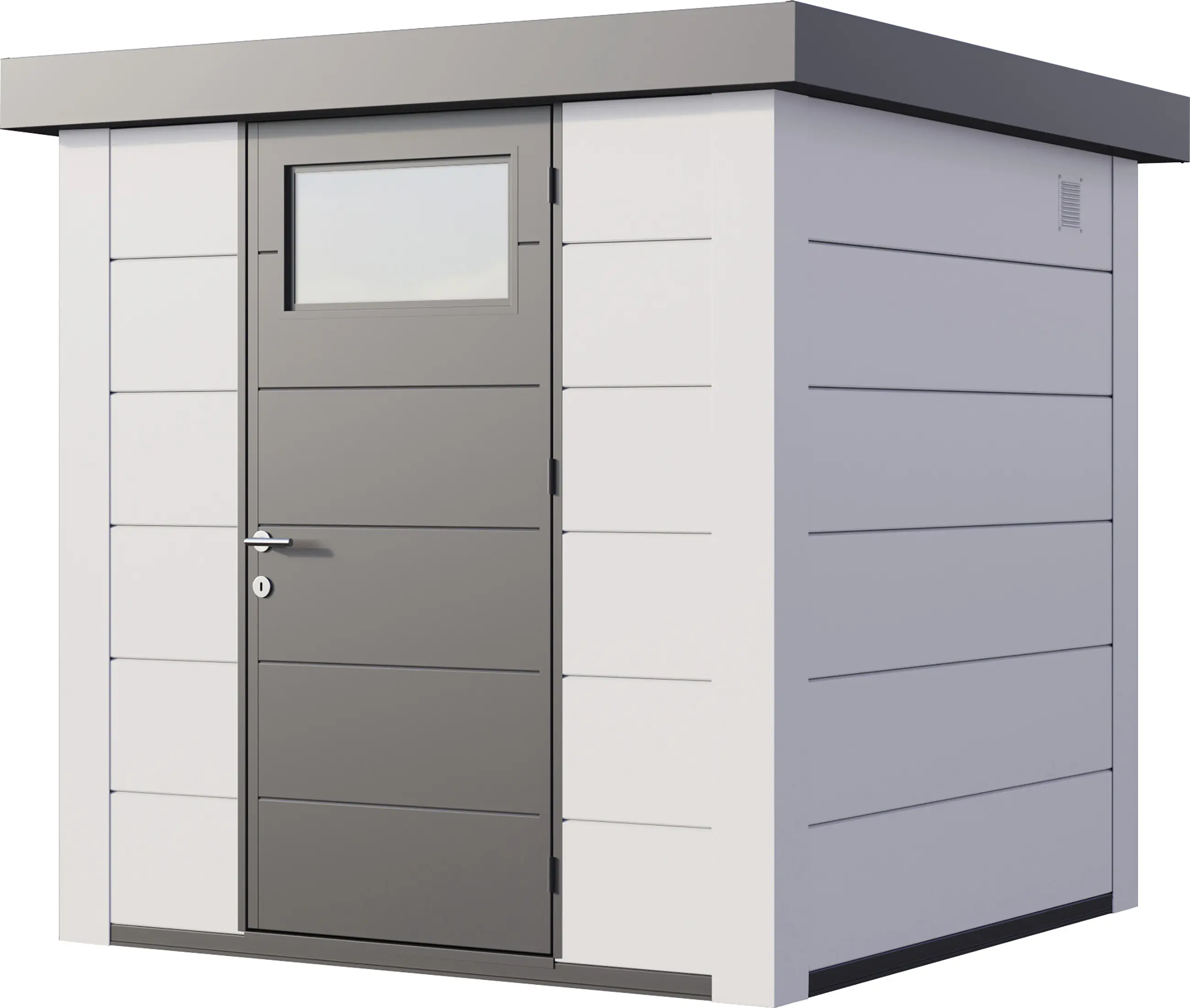 Telluria Gerätehaus Classico 2121 EW weiß 208 x 208 cm