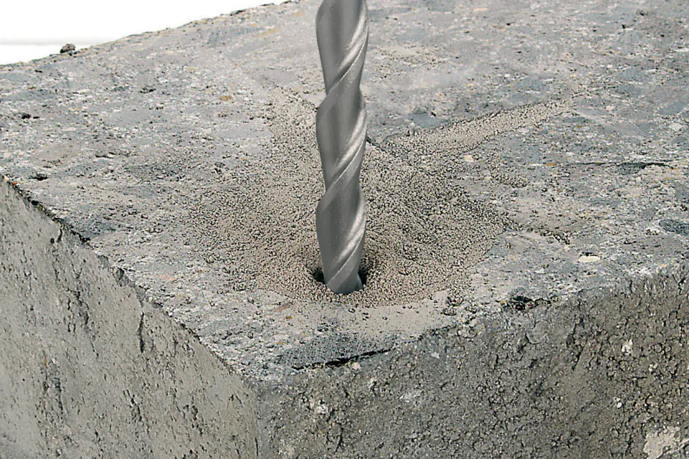 Wolfcraft Hammer-Schlagbohrer HM Professional SDS-plus Schaft Ø 6 mm