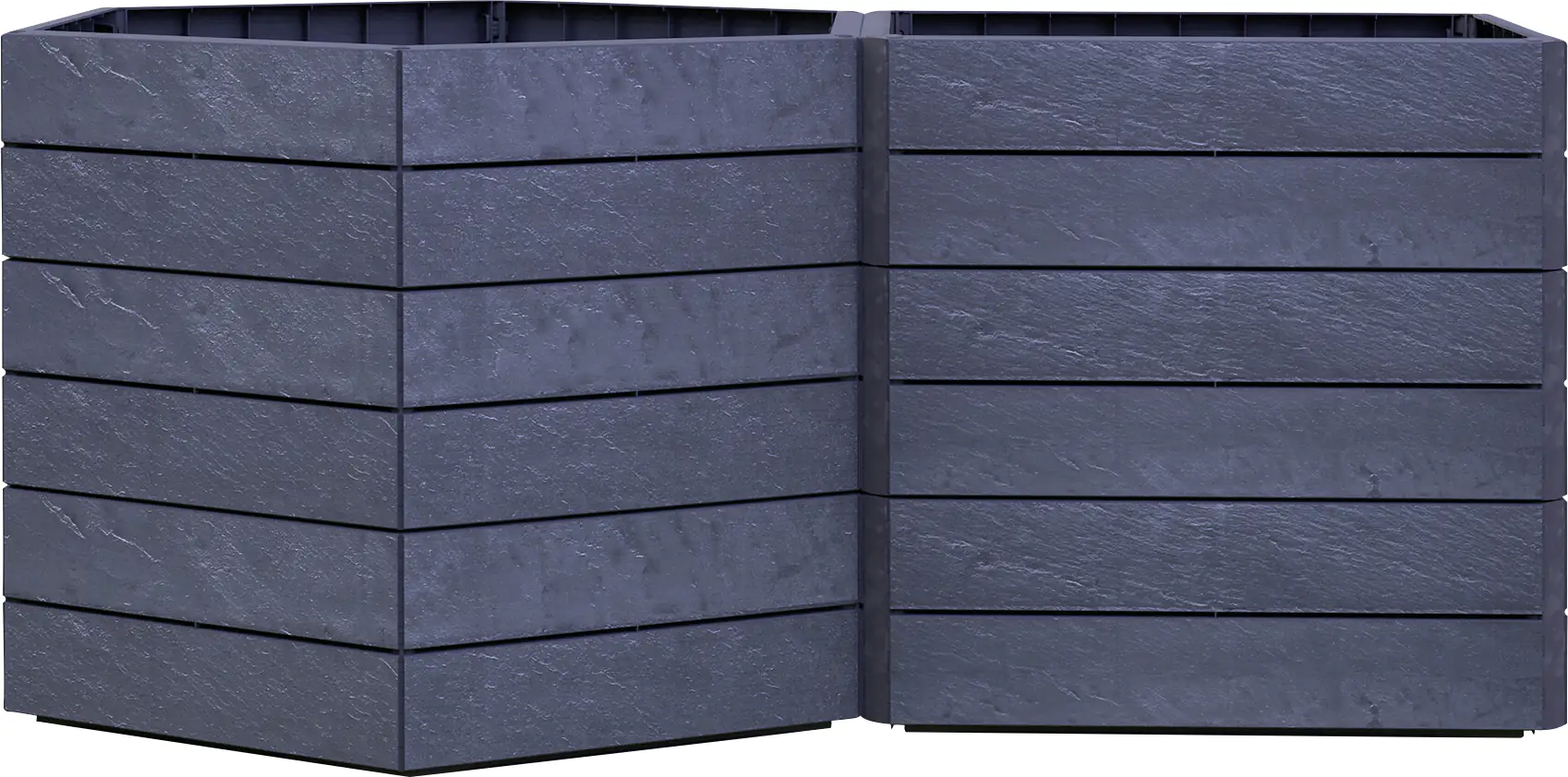 Garantia Hochbeet Ergo Vario 3, stone, Flora Wassersystem