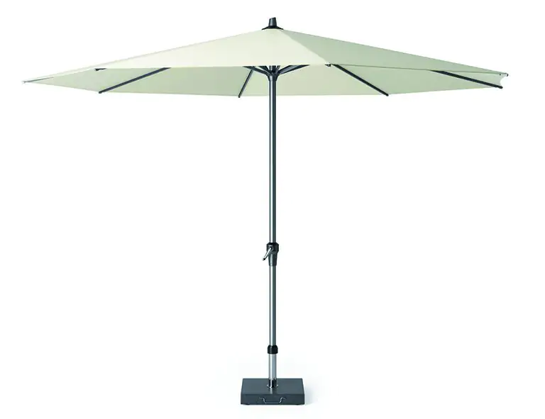 Siena Garden Mittelstockschirm Avio natur Ø 350 cm