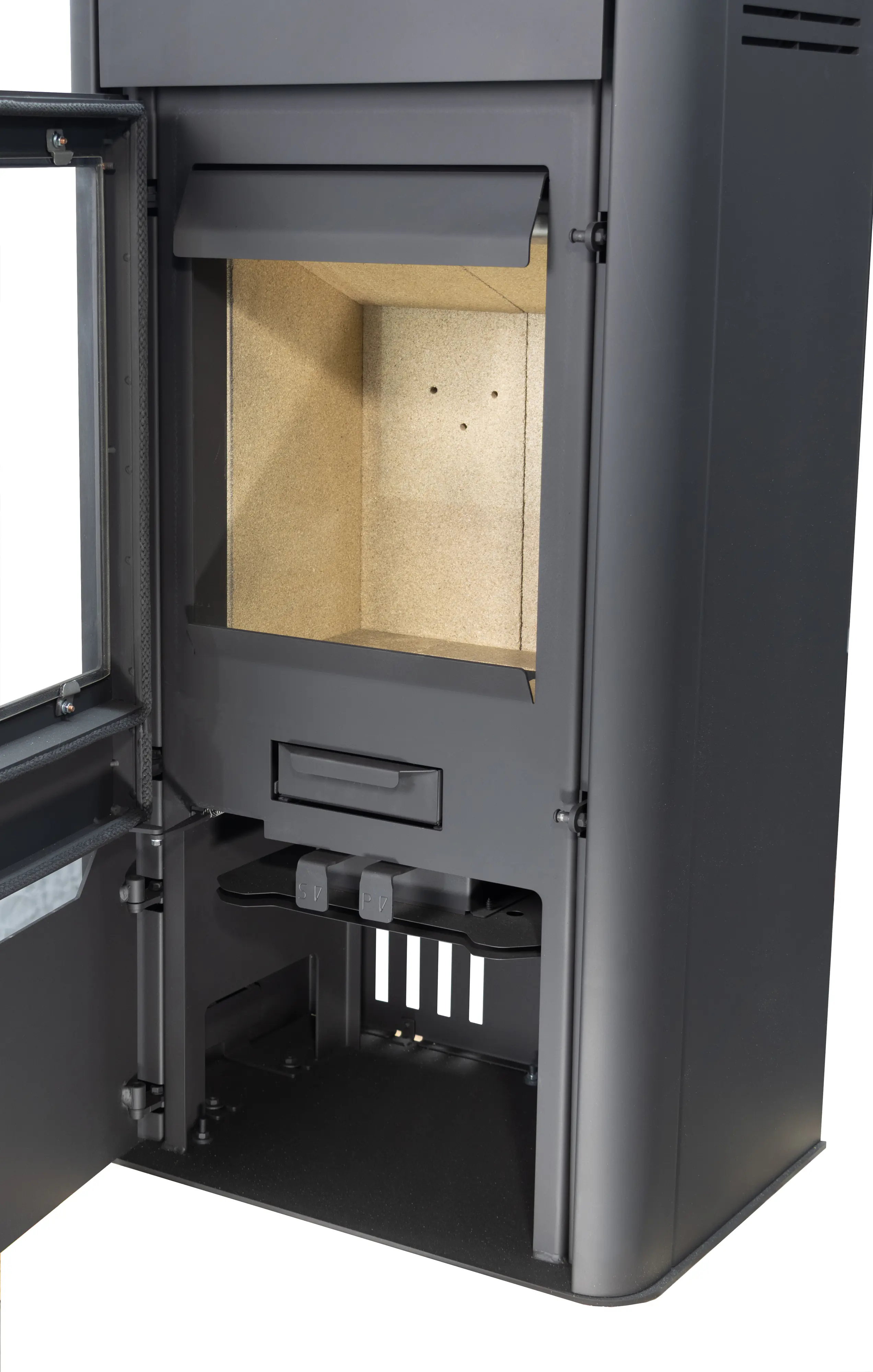 Justus Kaminofen Reno Soft schwarz