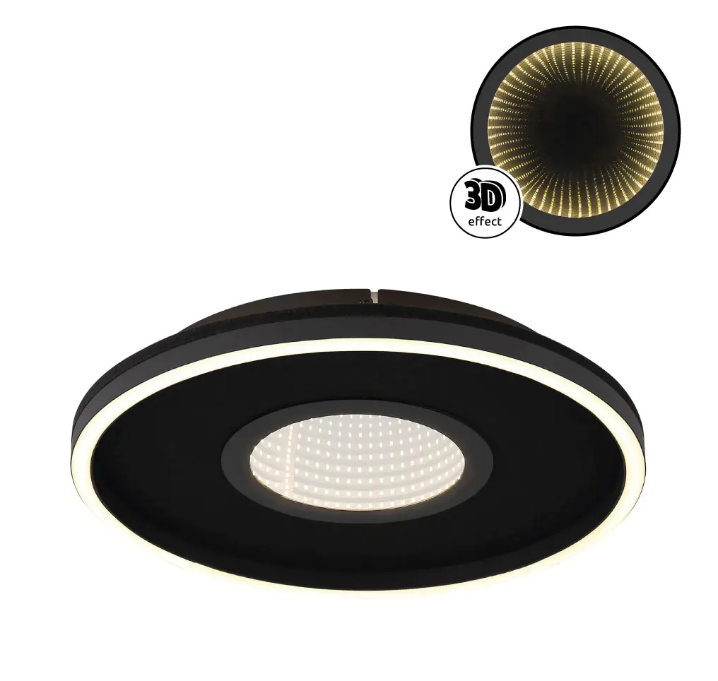 Globo LED Deckenleuchte Emory 39,7x6,3 cm warmweiß