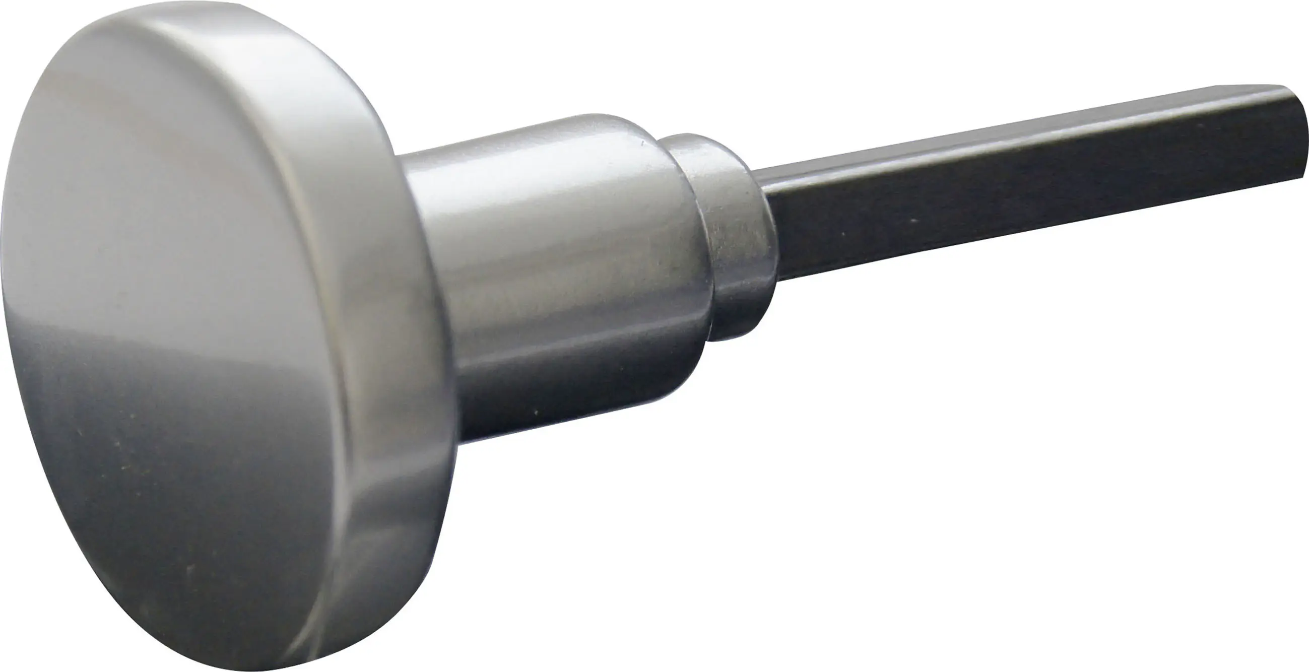 Südmetall Knopfstiftteil Eingangstüren F1 Aluminium silber Ø 50 mm