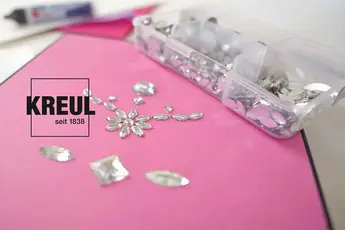 Kreul Schmucksteine Set transparent