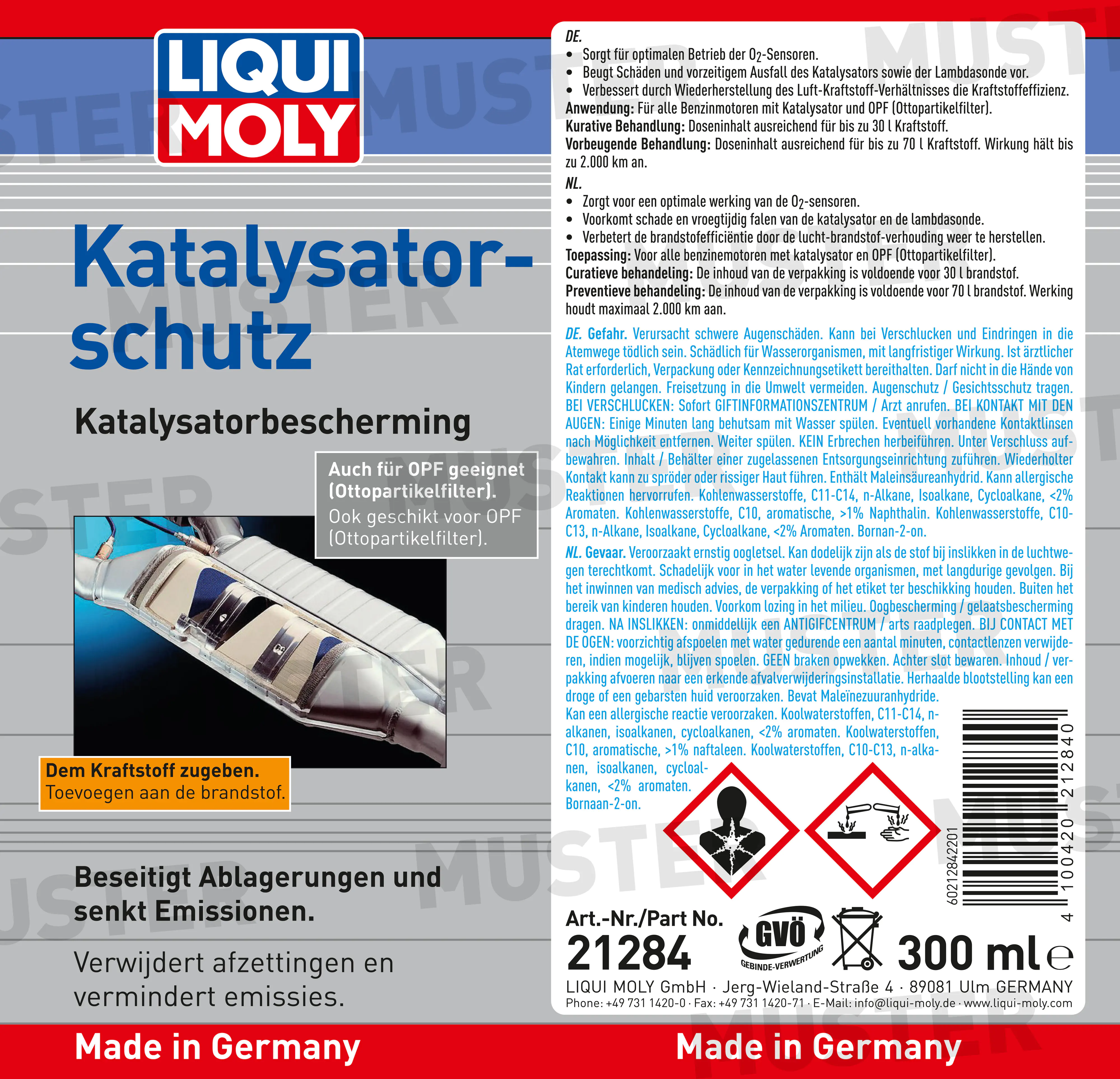 Liqui Moly Katalysatorschutz 300 ml