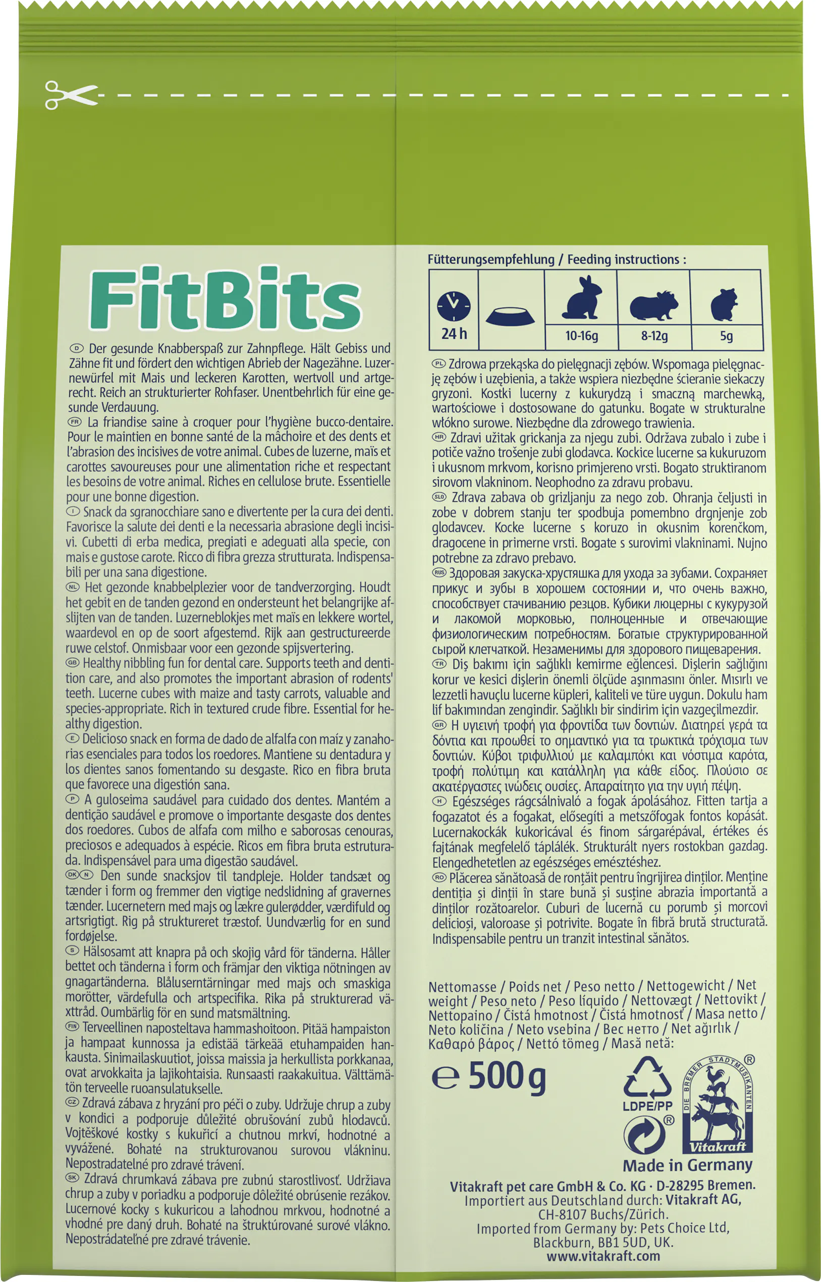 Vitakraft Fit Bits 500 g