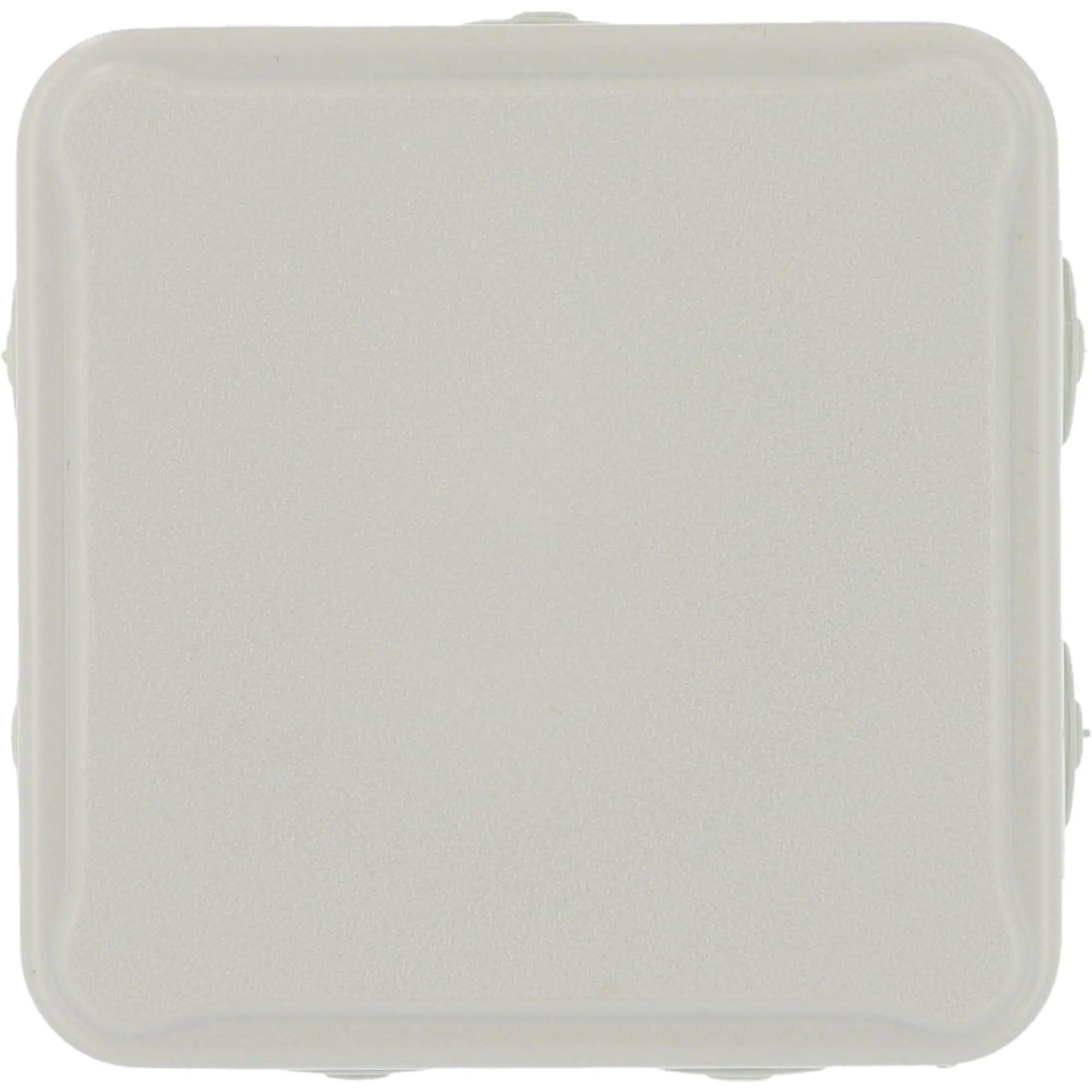 Aufputz- Abzweigdose IP54, 84 x 84 x 50 mm, grau