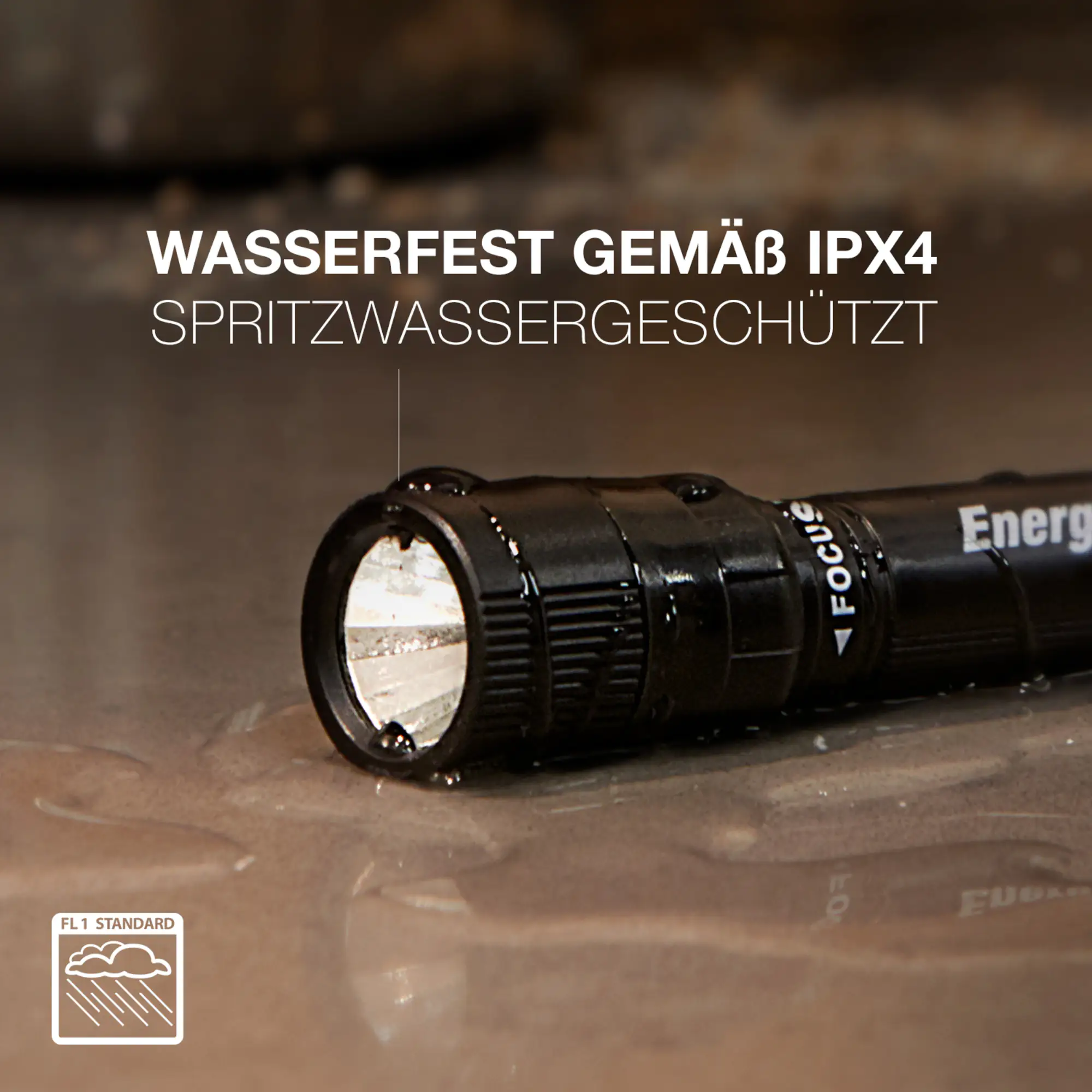 Energizer Taschenlampe X-Focus LED inkl. 1xAAA, 26 Lumen 27m Reichweite