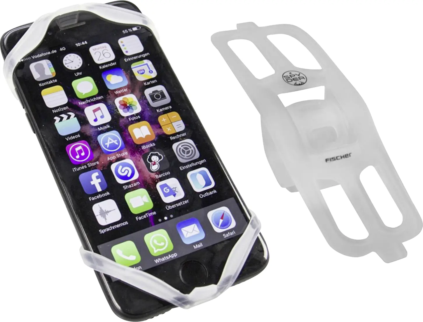 Fischer Smartphonehalter Silikon