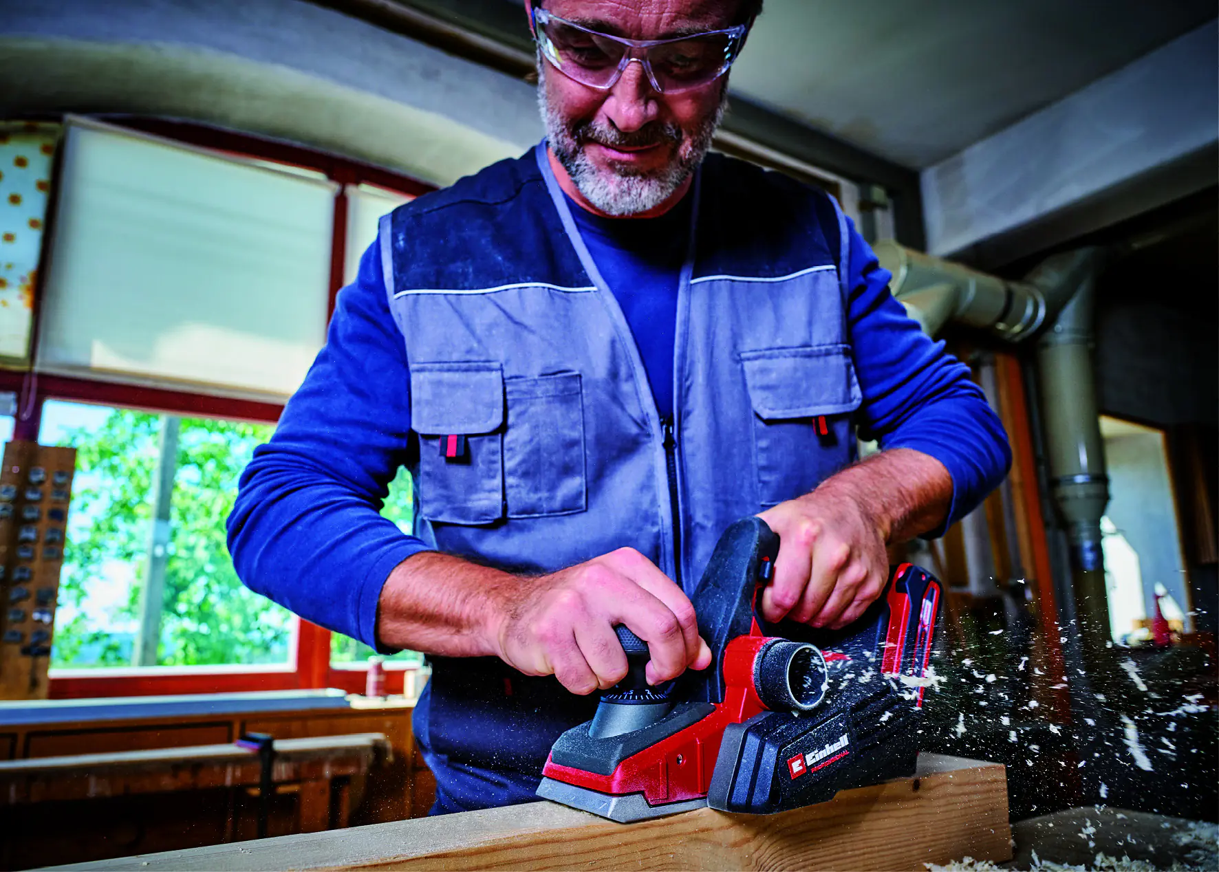 Einhell Professional Akku-Hobel TP-PL 18/3 Li BL Solo