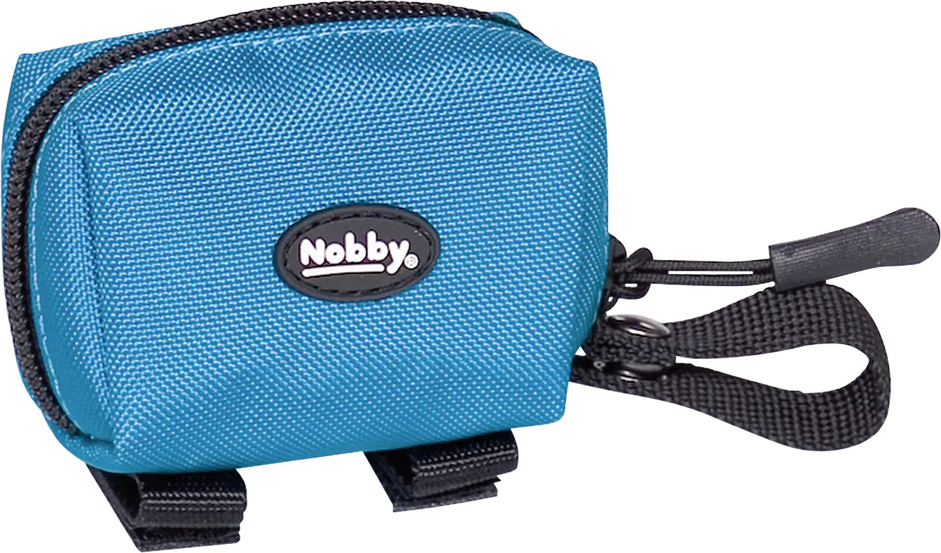 Nobby Kotbeutelspender RIO 7,5 x 4 x 5 cm hellblau