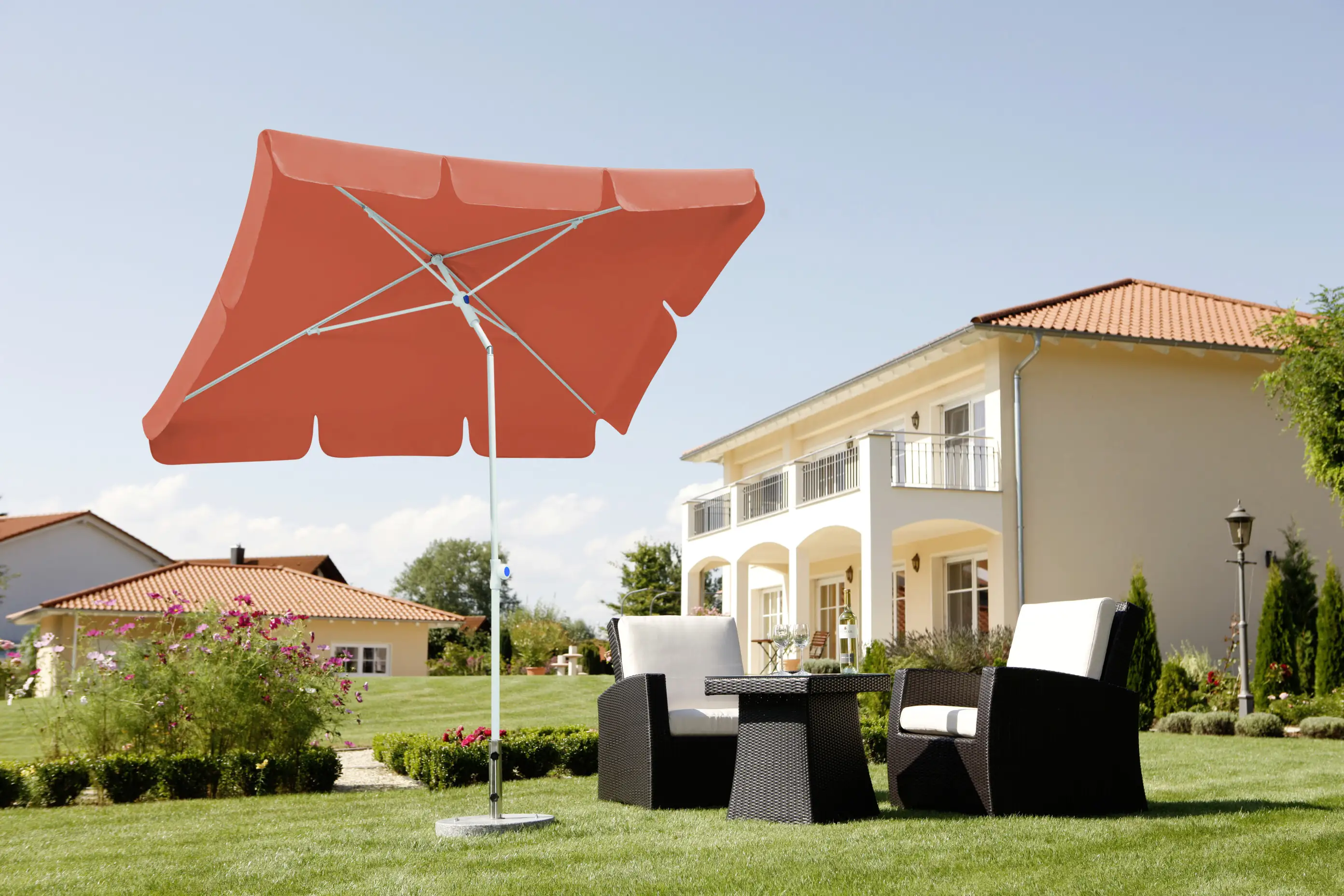 Schneider Sonnenschirm Ibiza terracotta 180 x 120 cm
