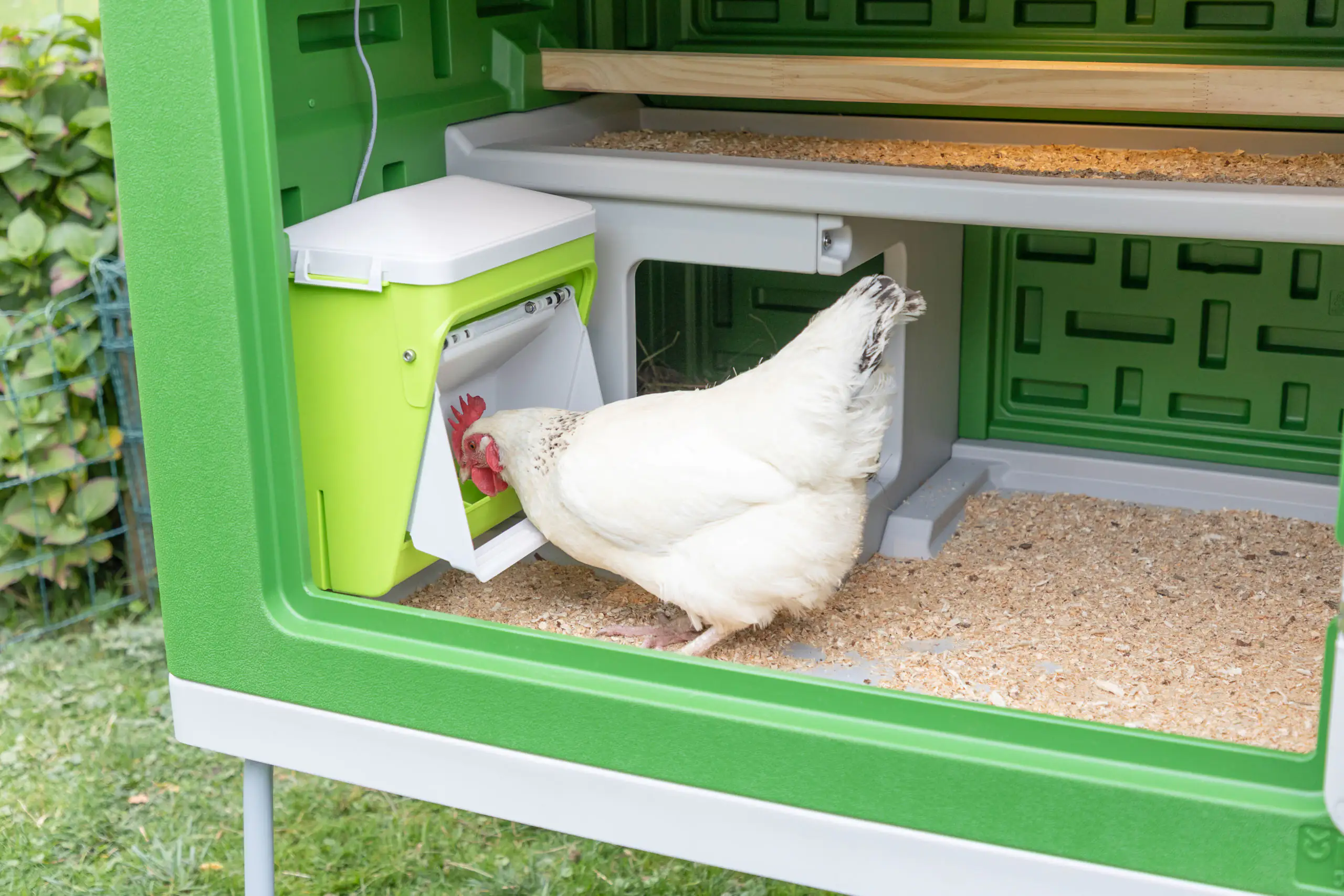 Kerbl SmartCoop Futterautomat mit Schutzklappe 7,5 kg