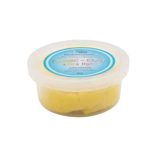 Glorex Magic-Clay gelb 40 g