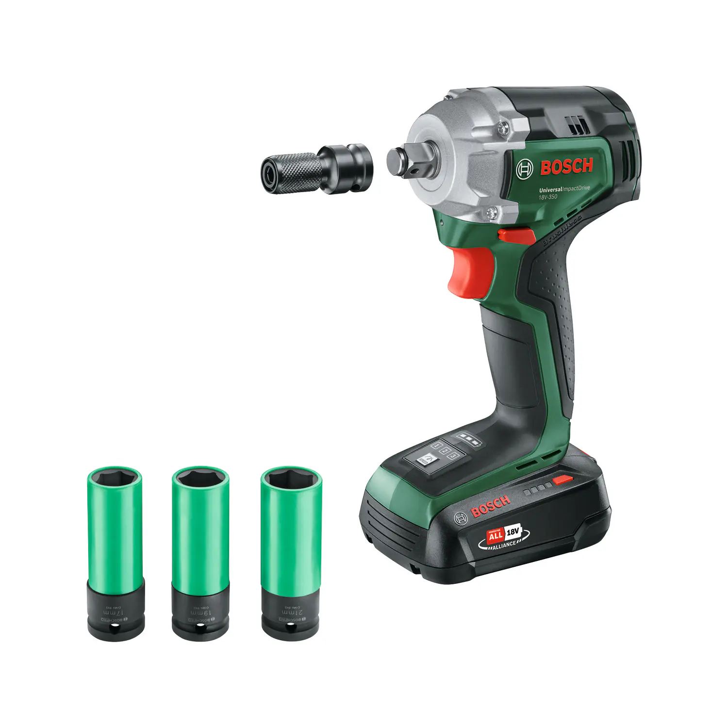 Bosch Akku-Drehschlagschrauber UniversalImpactDrive 18V-350 Solo