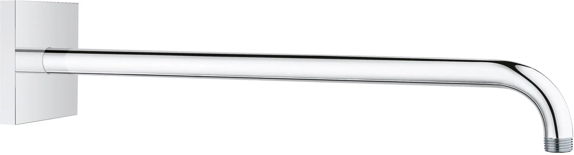 Grohe Rainshower Brausearm chrom, Ausladung 422 mm, mit eckiger Rosette