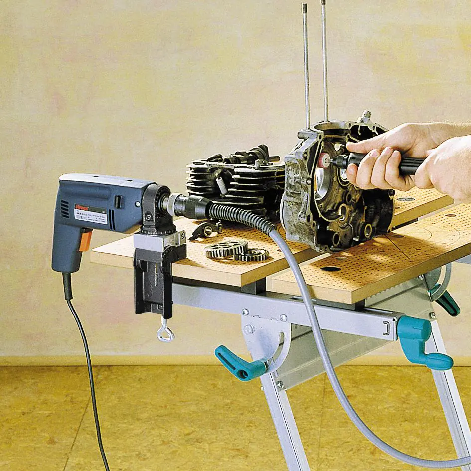 Wolfcraft Kombihalter für Bohrmaschine