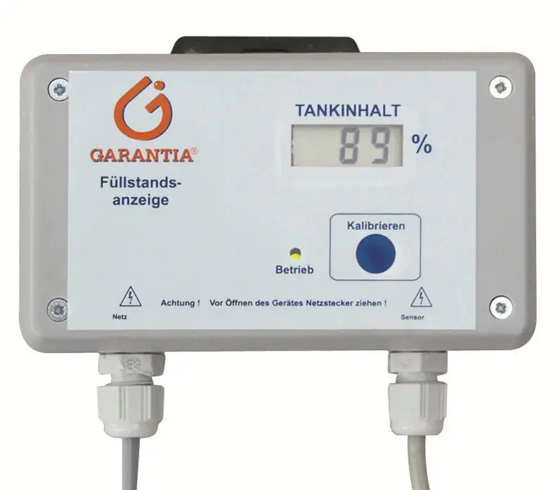 Garantia Füllstandsanzeige