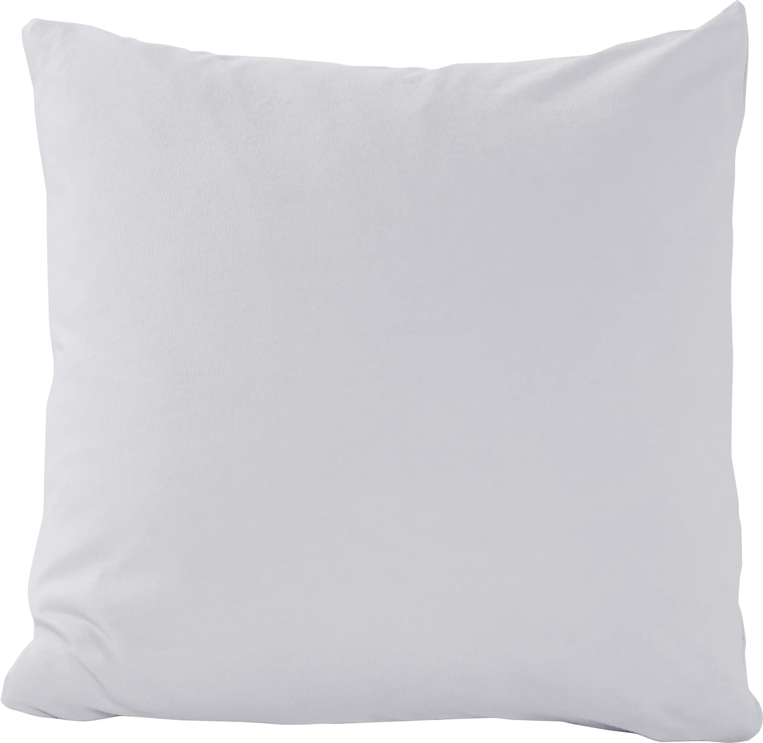Mako Kissenbezug Feinjersey 40 x 40 cm hellgrau 