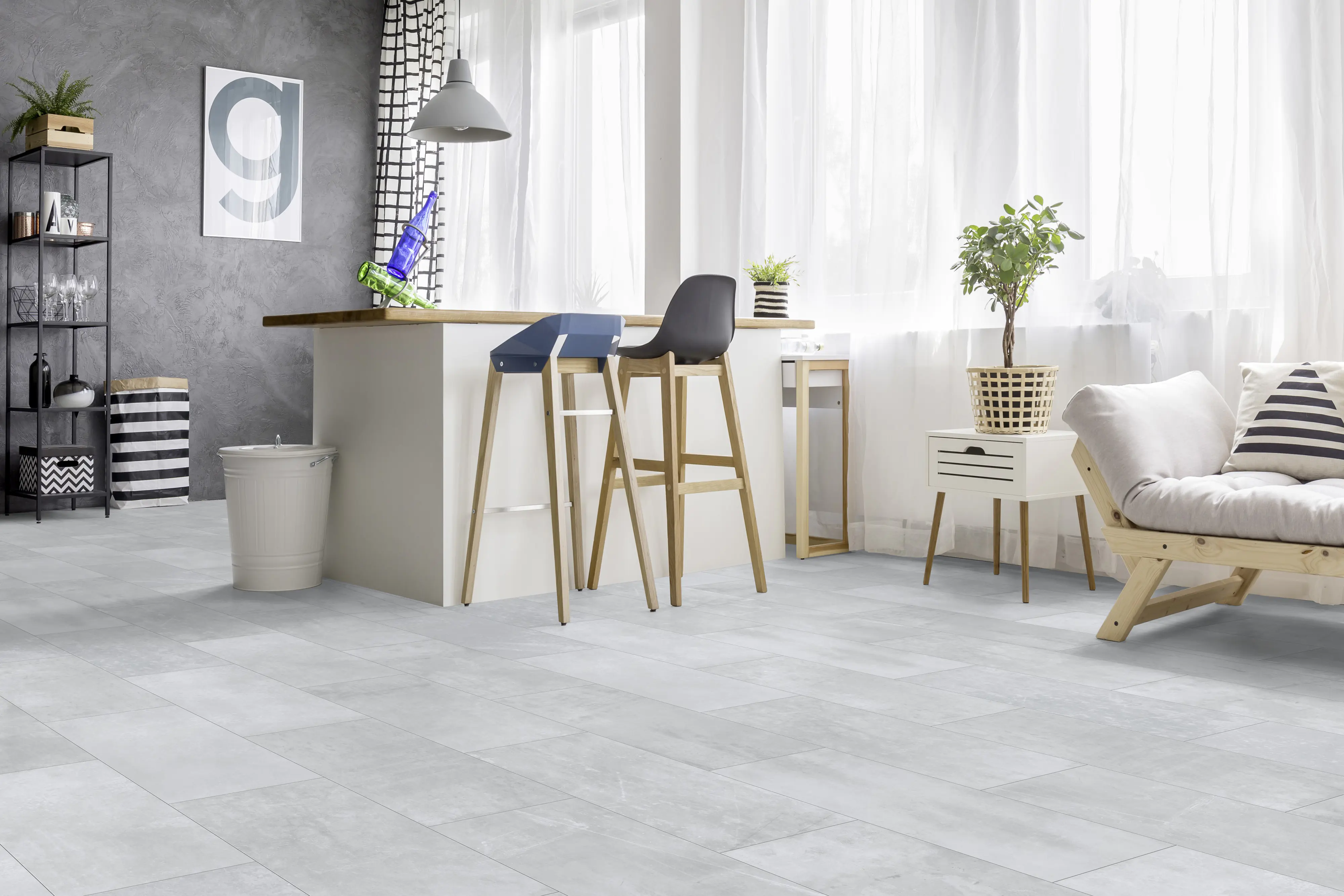 Classen Vinylboden Fliese Infinity light 63,8 x 31 cm