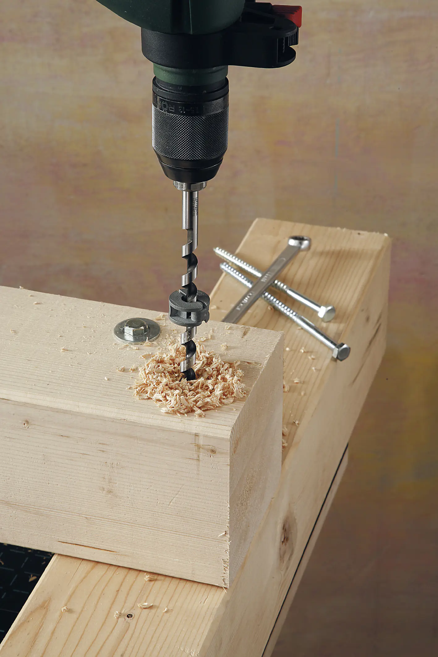 Wolfcraft Tiefenstopp 3-teilig Ø 6, 8, 10 mm