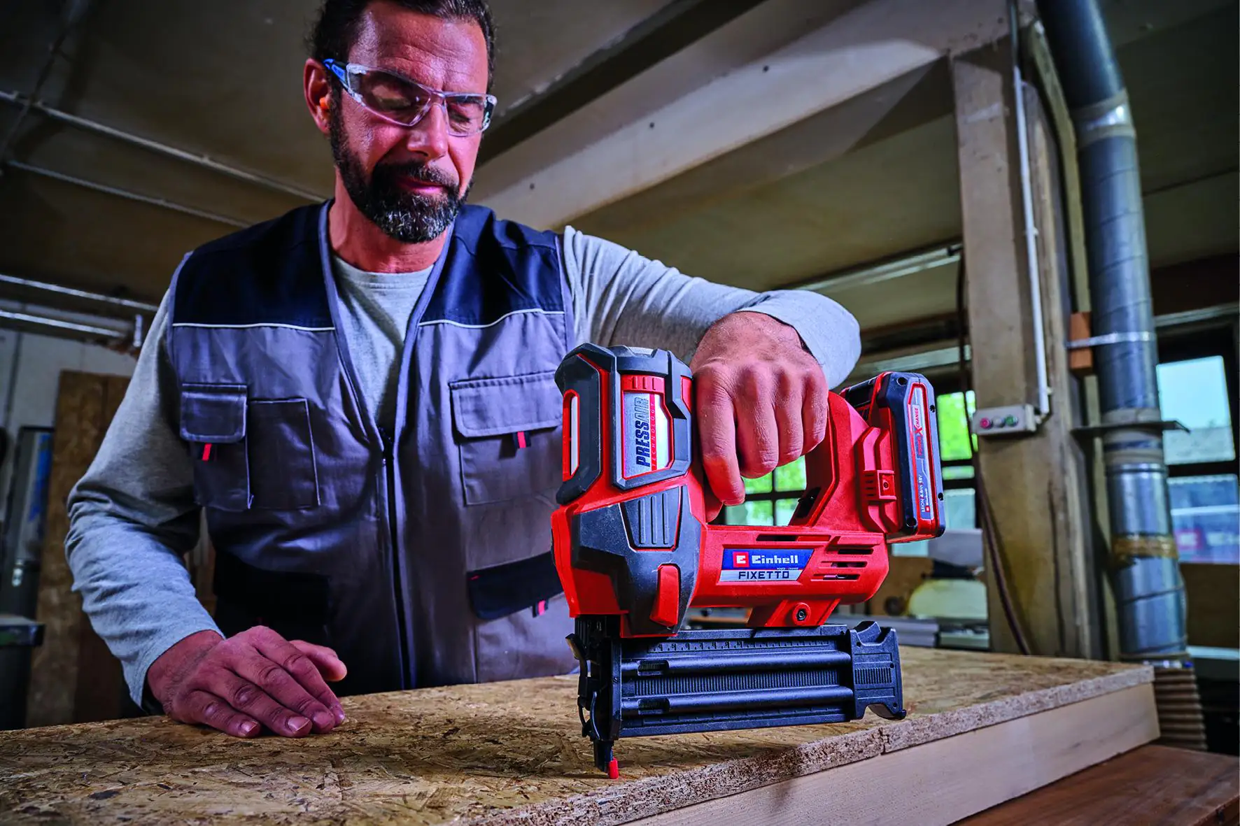 Einhell Akku-Nagler Fixetto 18/50 N Solo 18 V