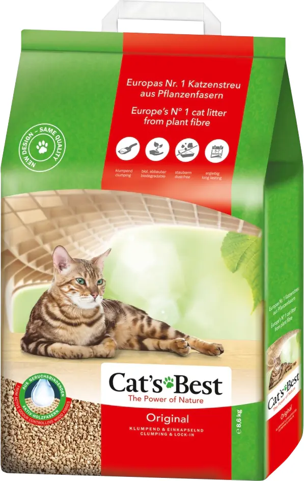 Cats Best Original Katzenstreu pflanzlich 20 L